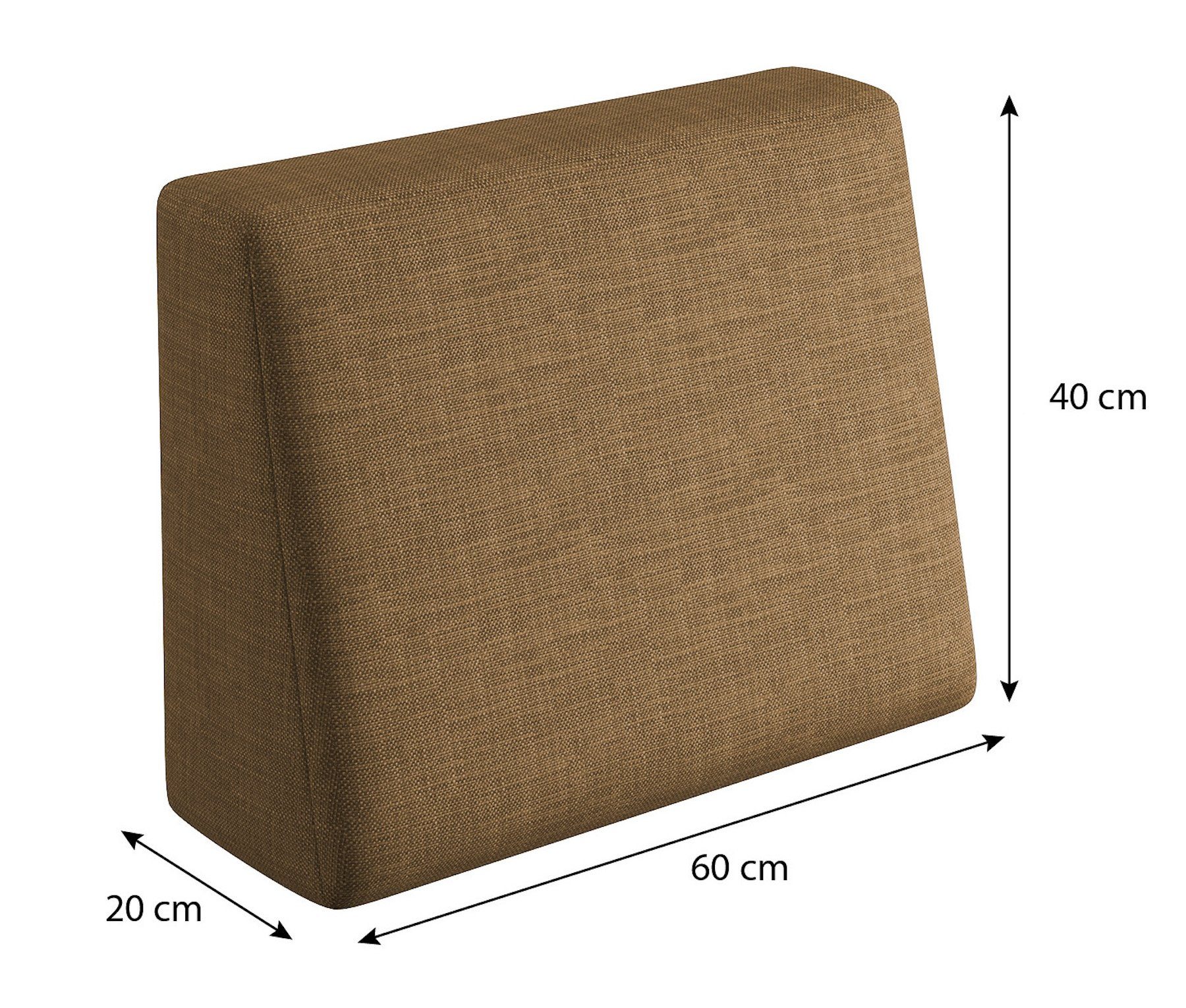 sunnypillow Rückenkissen Palettenkissen mit abnehmbarem Bezug günstig online kaufen