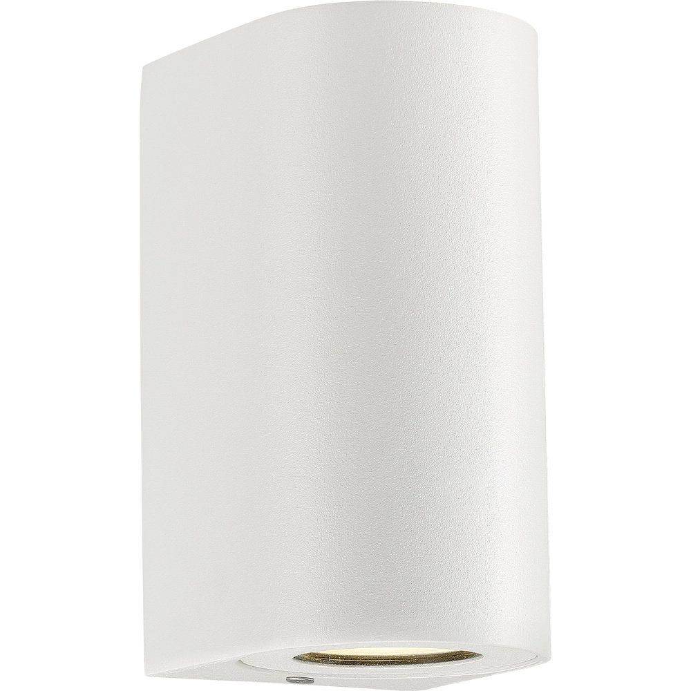 Nordlux Außen-Wandleuchte Nordlux Canto Maxi 2 49721001 Außenwandleuchte GU10 56 W Weiß