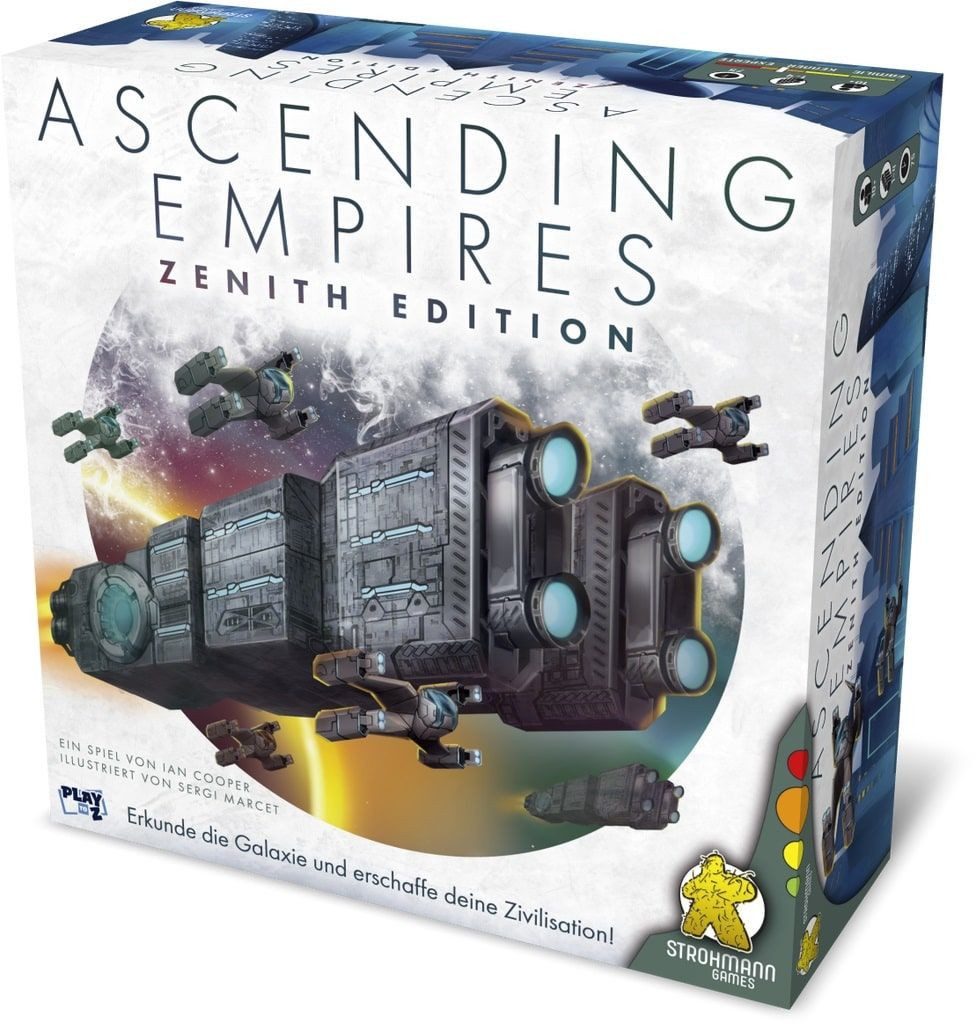 Strohmann Games Spiel, Ascending Empires - Zenith Edition - deutsch