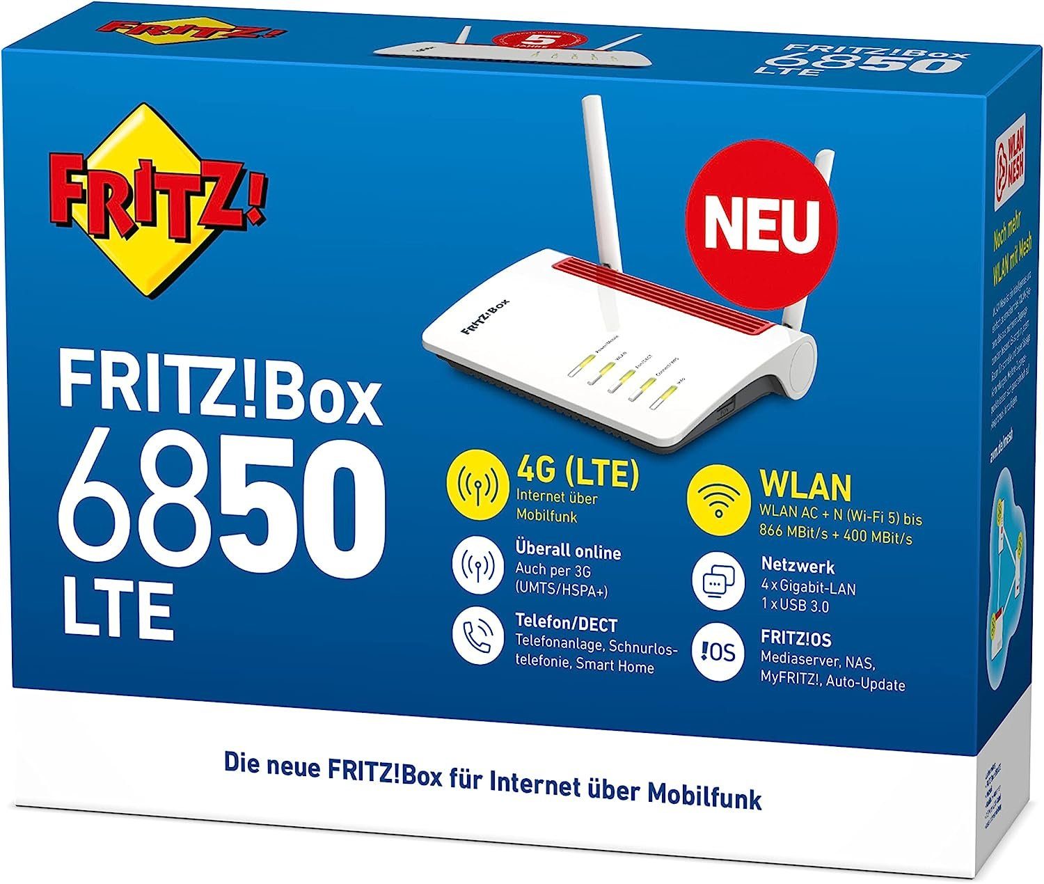 FRITZ!Box 6850 LTE WLAN-Router