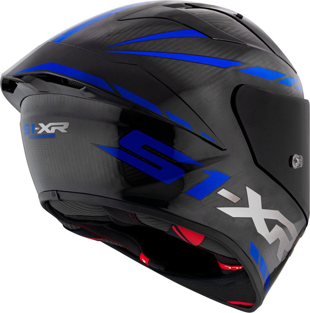 Suomy Motorradhelm S1-XR GP Carbon Hypersonic E06 Helm, Notfallsystem-Polsterung (EQRS)
