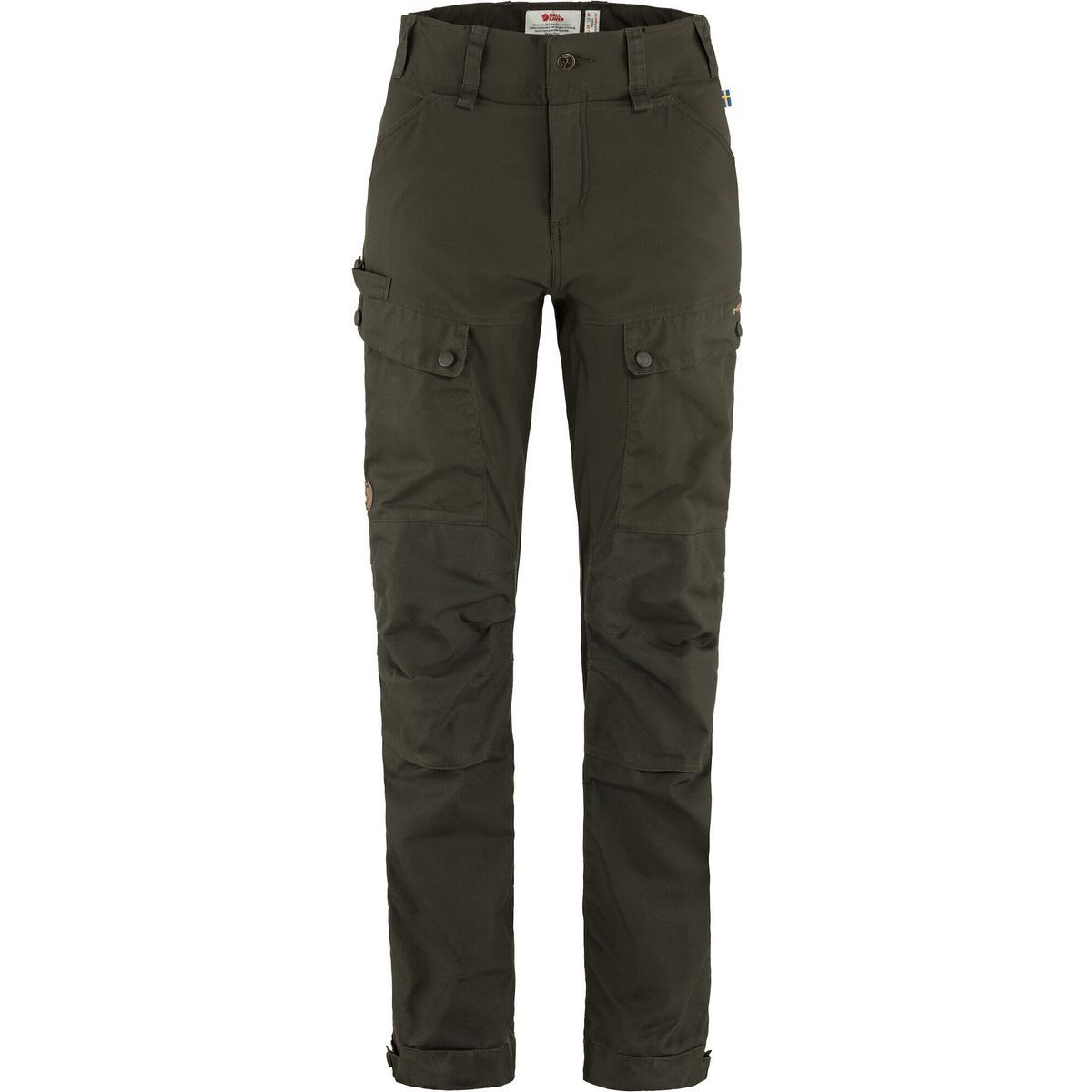 Fjällräven Outdoorhose Forest Hybrid Trousers W Robuste und komfortable Damenhose für Outdoor-Abenteuer, wind- und