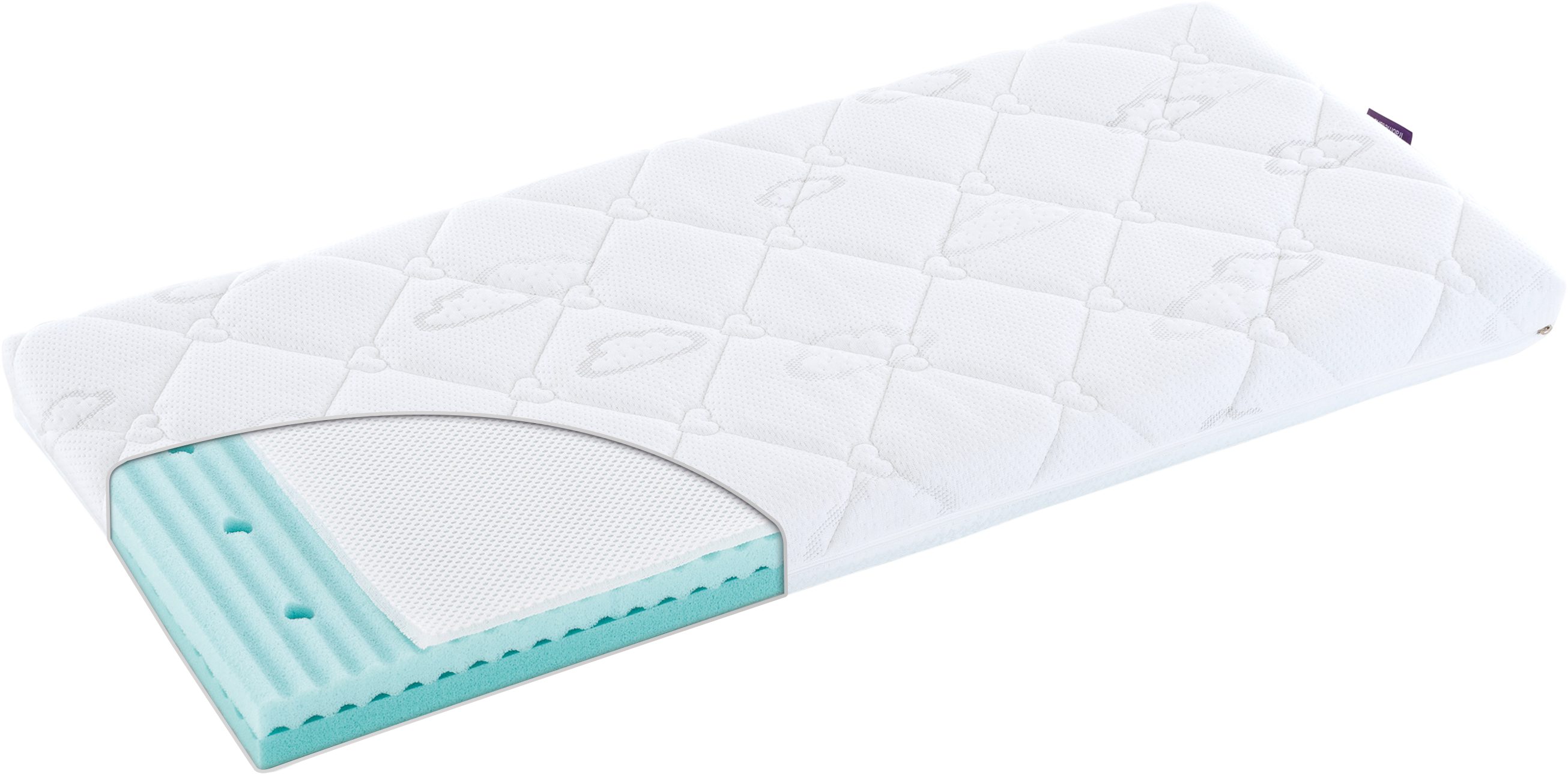 Babymatratze Matratze Wiege AIR, Träumeland, 7 cm hoch, (1-tlg)