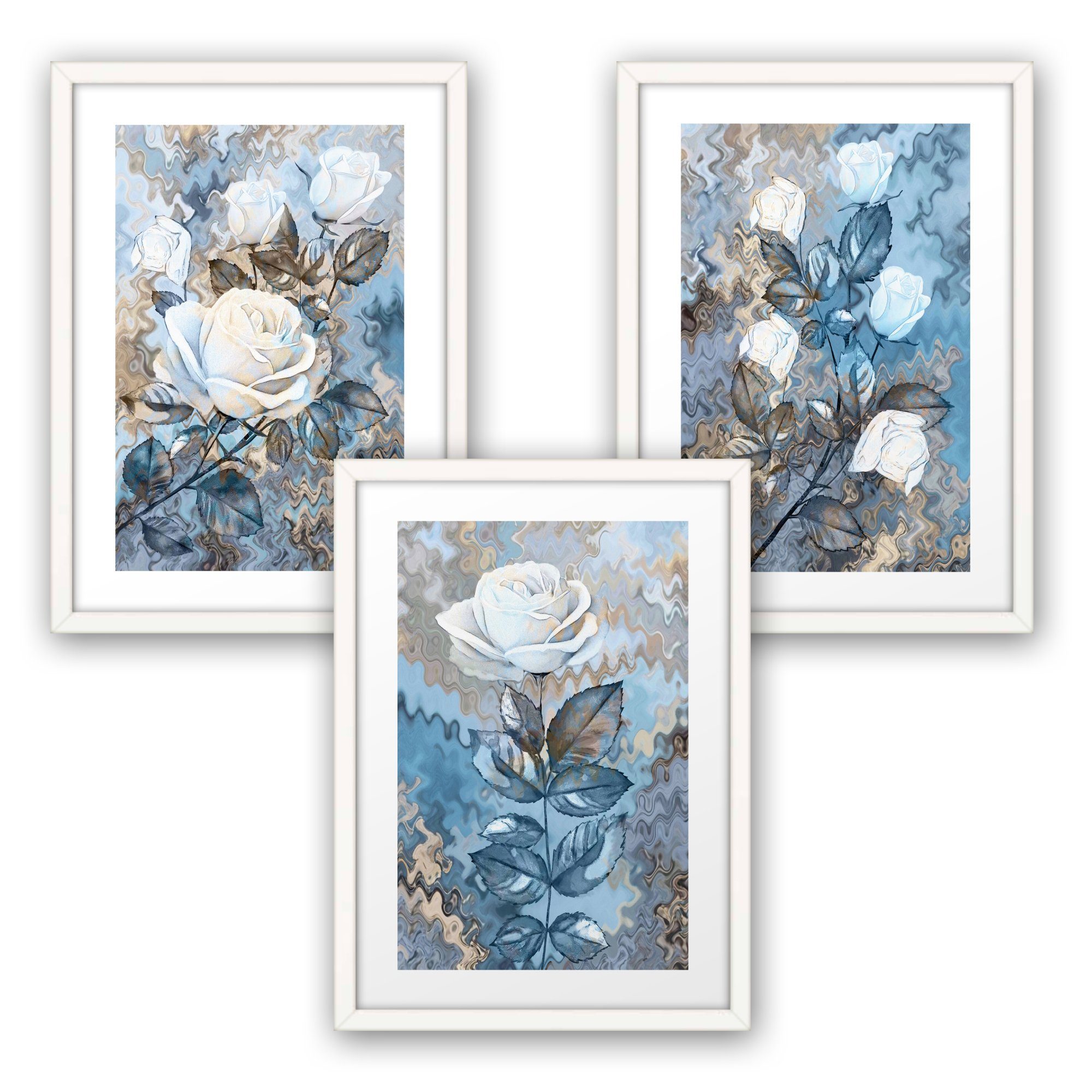Kreative Feder Poster, Blume, Natur, Pflanze, günstig online kaufen