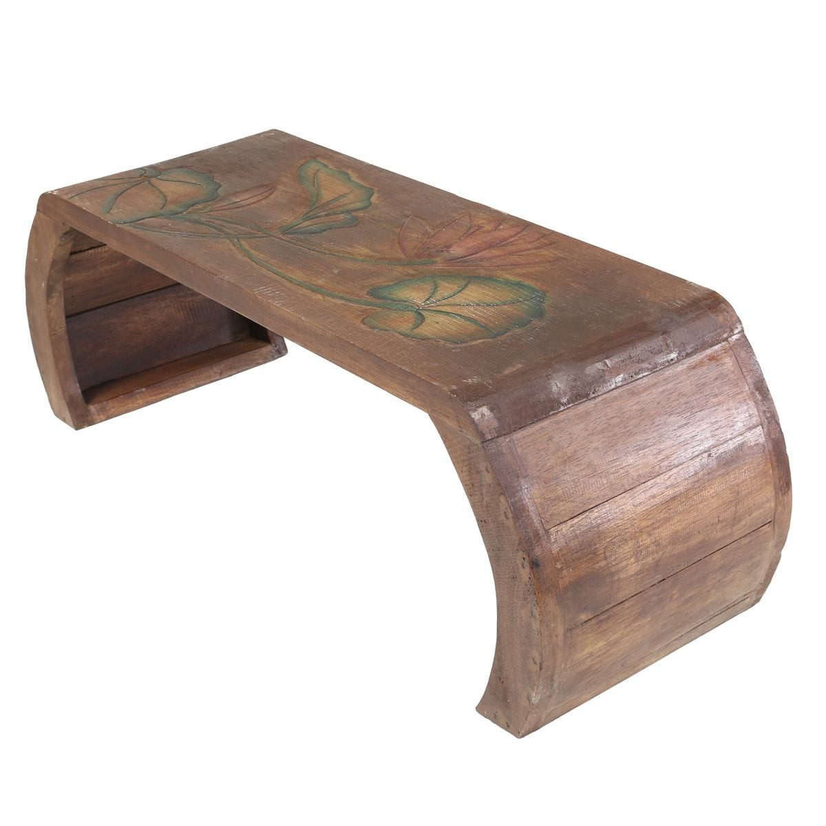 Oriental Galerie Beistelltisch Betelltisch Brückentisch Braun Groß