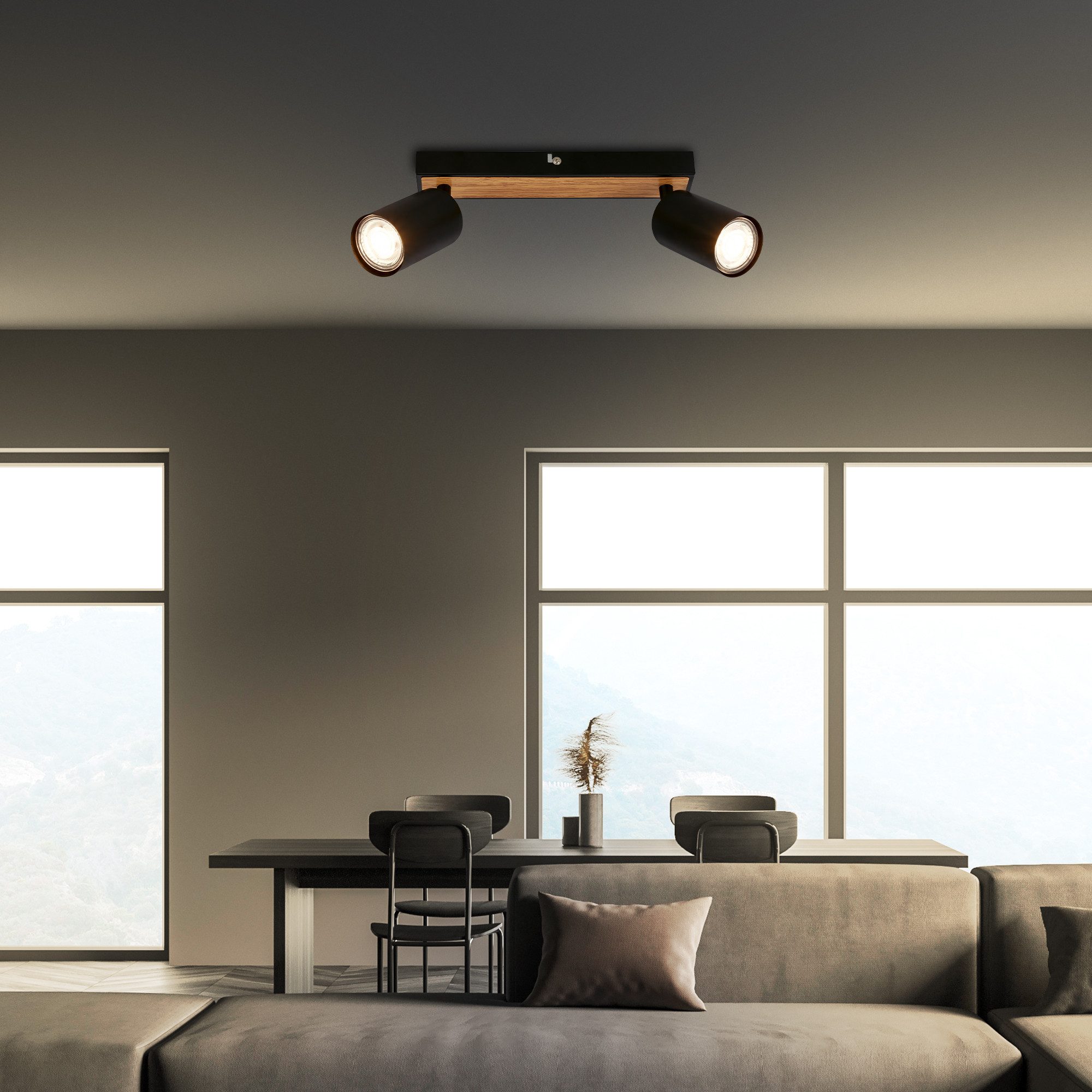 Briloner Leuchten Deckenleuchten Deckenlampen Wohnzimmer Schlafzimmer günstig online kaufen