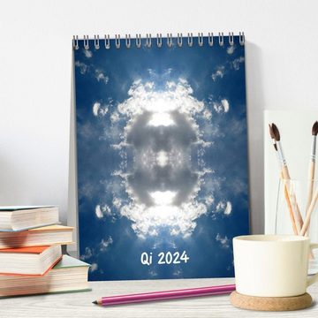 CALVENDO Wandkalender Qi 2024 (Tischkalender 2024 DIN A5 hoch), CALVENDO Monatskalender