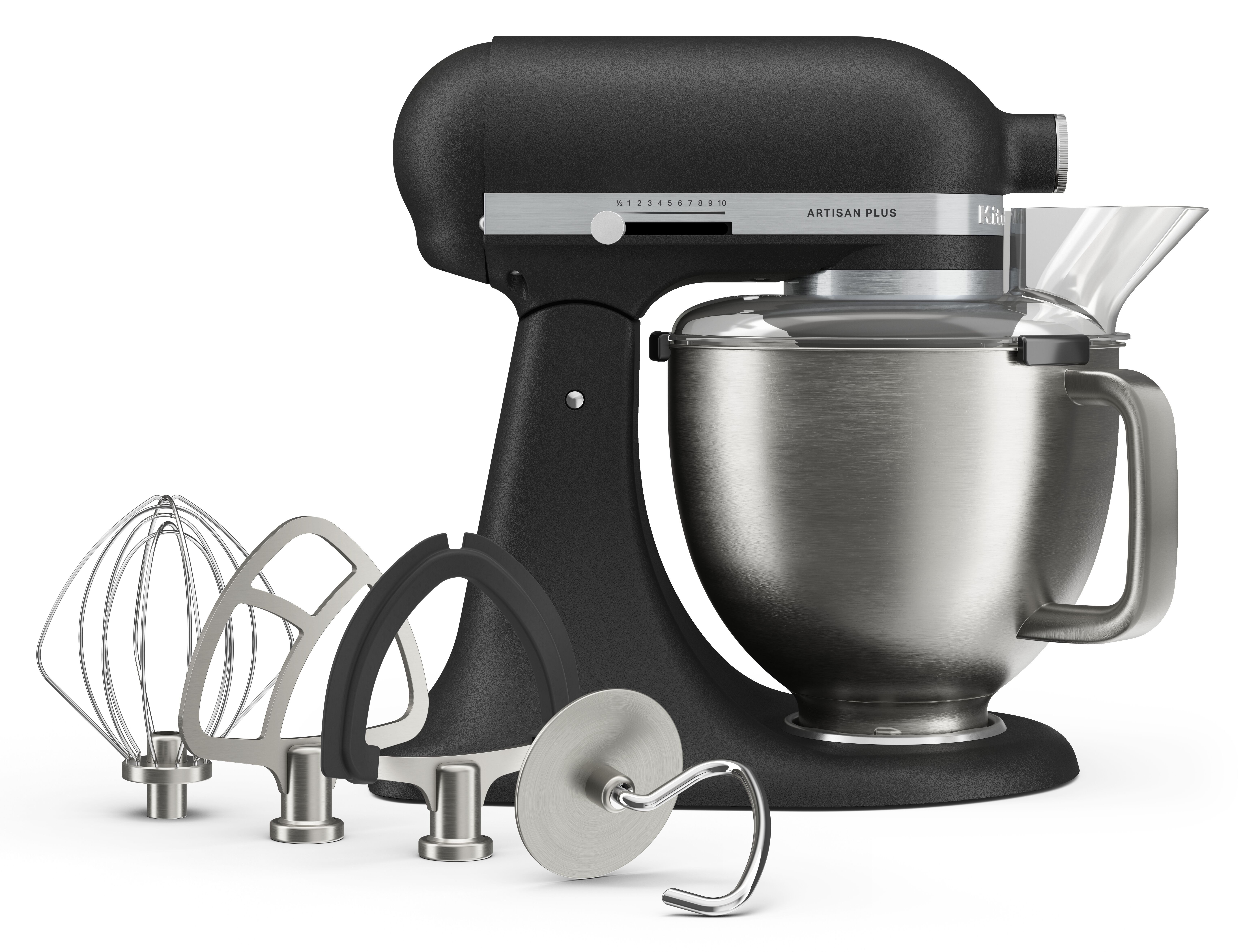 KitchenAid Küchenmaschine 5KSM50PKVEBK, 325 W, 4,7 l Schüssel