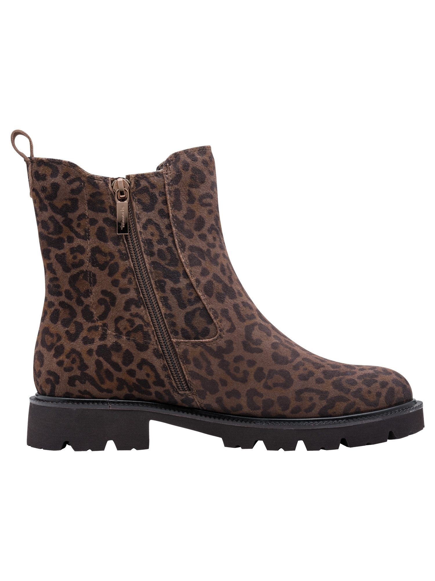Tamaris WIDE FIT Removable Sock, comfortFit aus Leder Chelseaboots Removable Sock