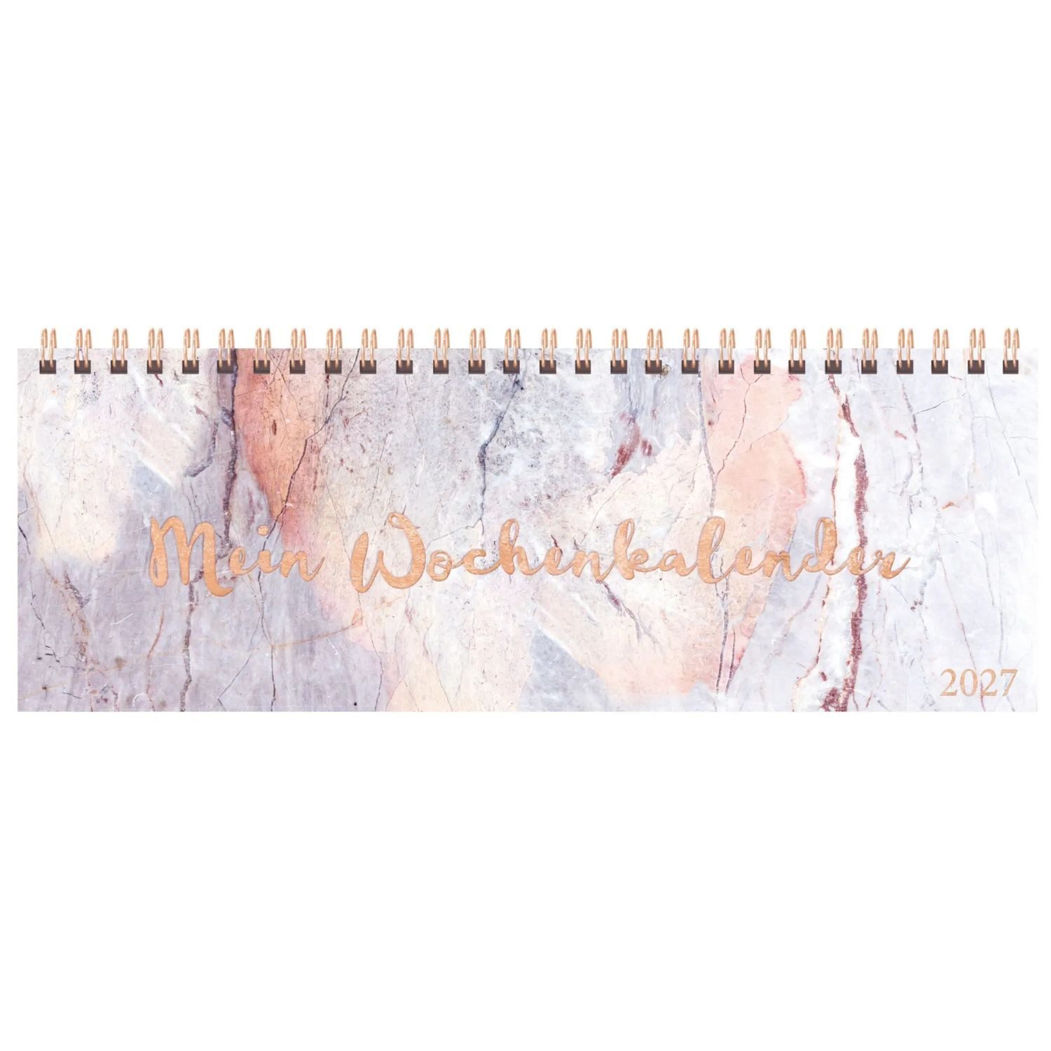 Korsch Verlag Querkalender Tischquerkalender Marble 2027