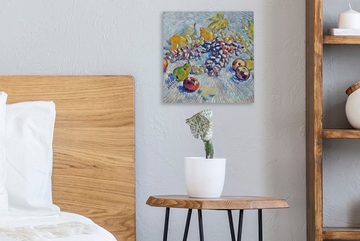 OneMillionCanvasses® Leinwandbild Weintrauben, Zitronen, Birnen und Äpfel - Vincent van Gogh, (1 St), Leinwand Bilder für Wohnzimmer Schlafzimmer