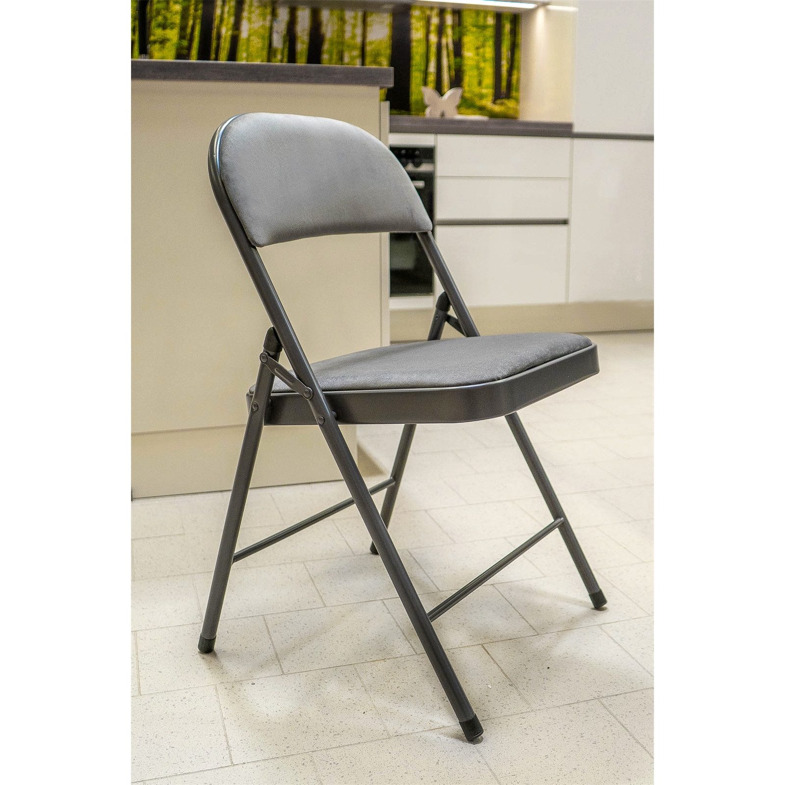 HTI-Line Klappstuhl Klappstuhl Dima Velvet (Stück, 1 St), Küchenstuhl gepolstert