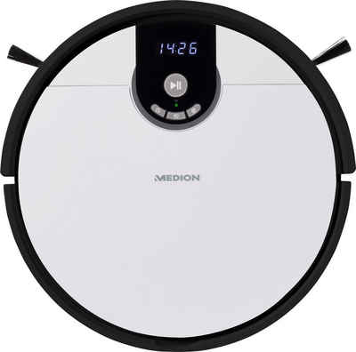 Medion® Мокро-сухий вакуумний робот S20 SW MD 20011, App und Alexa Steuerung, Betriebszeit bis zu 100 Minuten