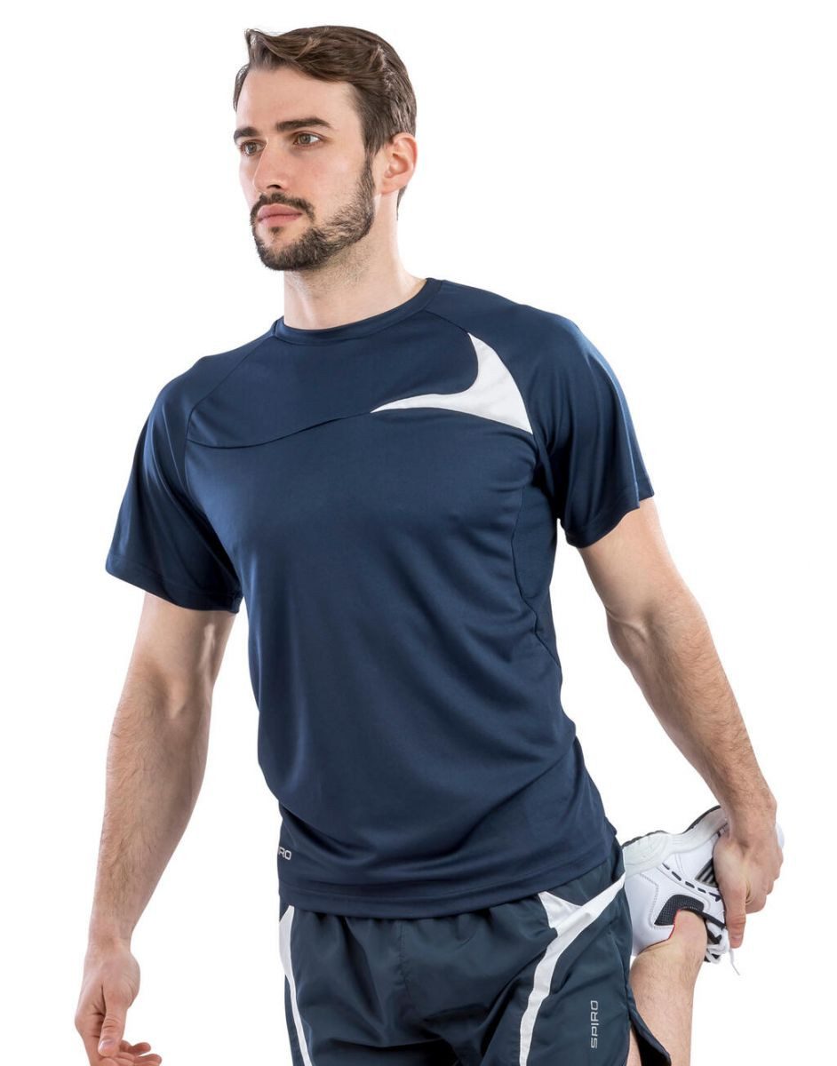 SPIRO Trainingsshirt Mens Dash Training Sport T-Shirt + Cool-Dry günstig online kaufen