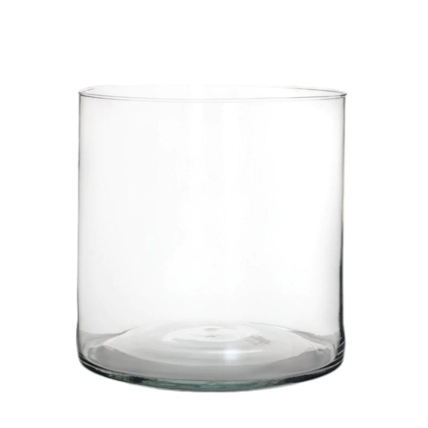 Hakbijl Glass Dekovase ZYLINDER, Hot Cut