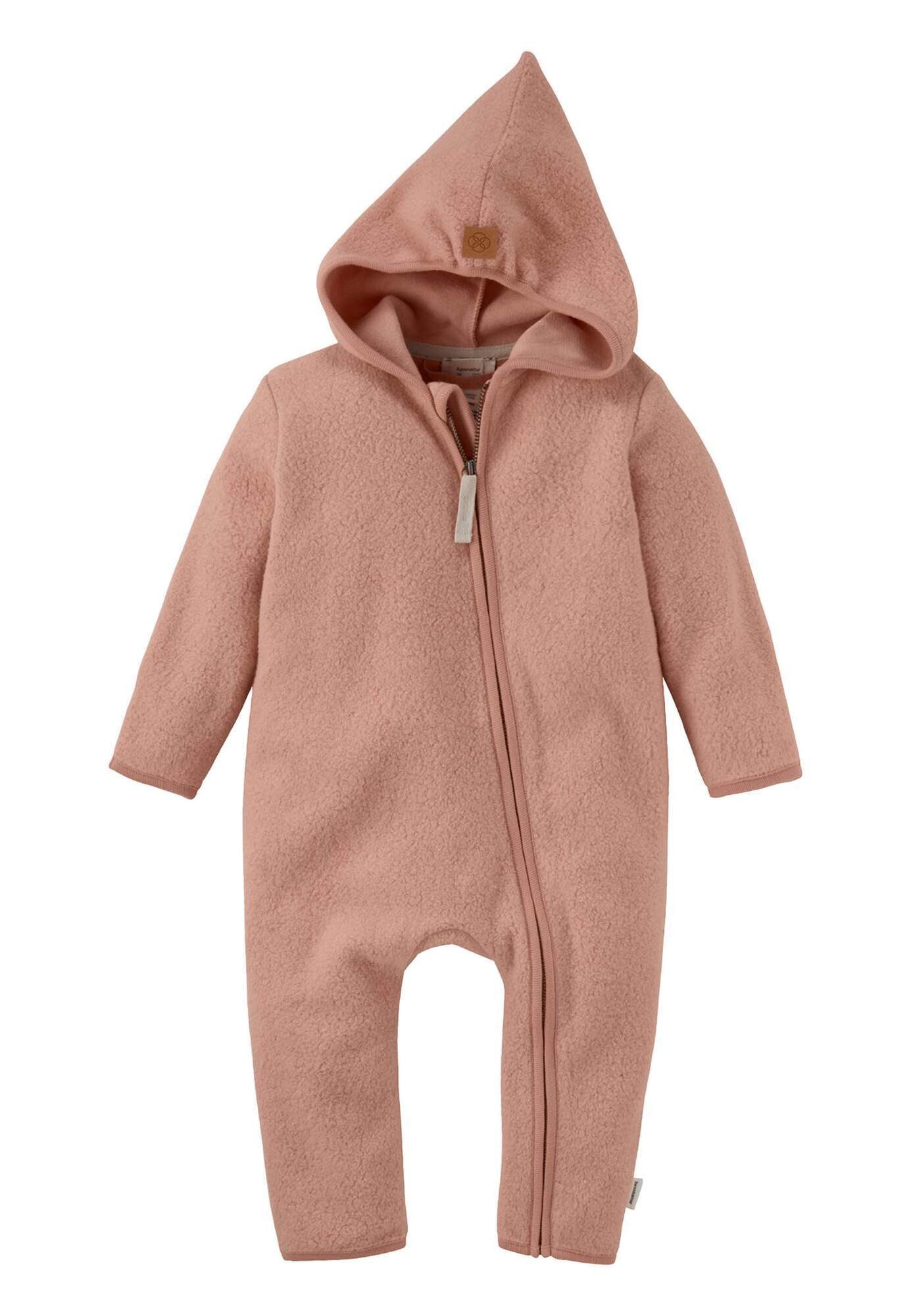 Hessnatur Fleeceoverall aus reiner Bio-Baumwolle (1-tlg) günstig online kaufen