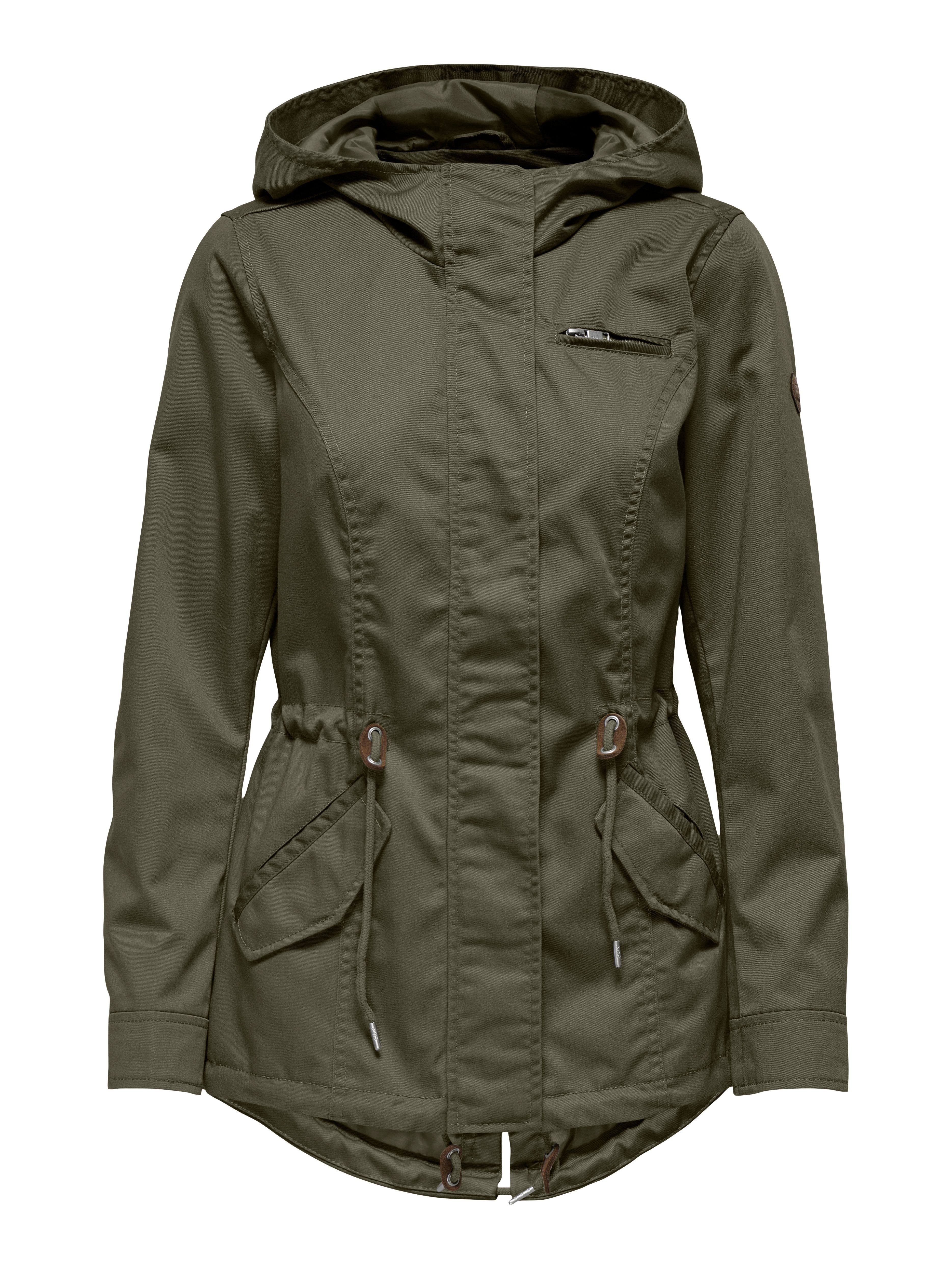 ONLY Parka ONLLORCA LIFE CANVAS PARKA CC OTW mit Kordelzug in der Taille günstig online kaufen