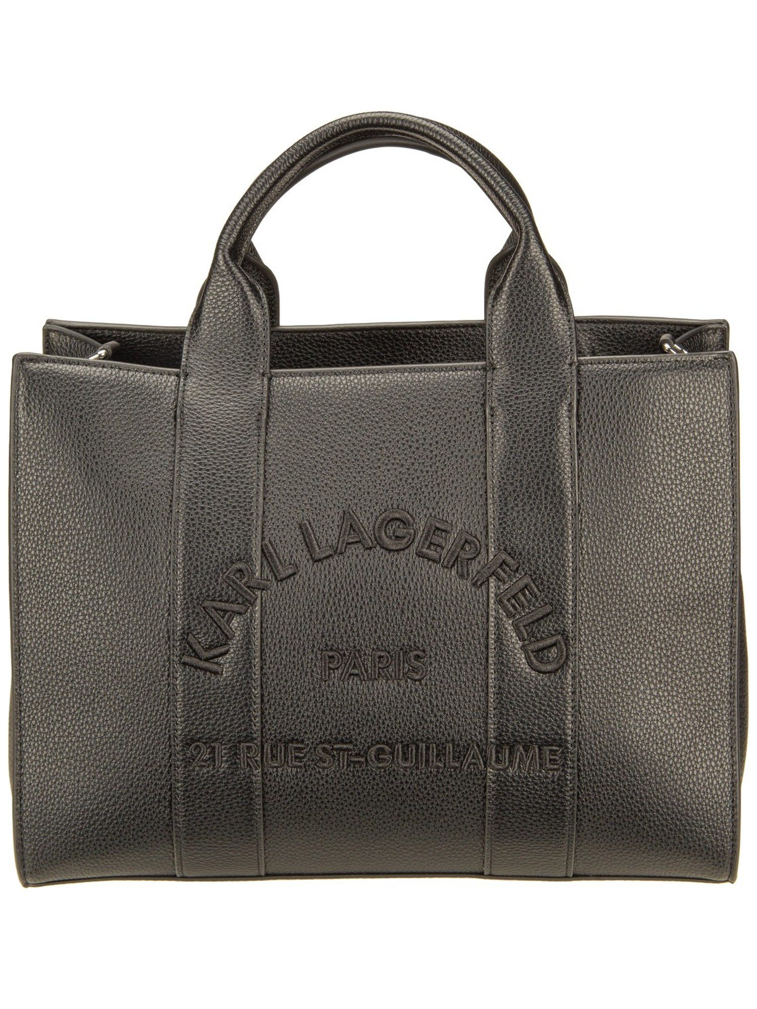 KARL LAGERFELD Handtasche K/RSG MD Square Tote Peb Emb, Tote Bags