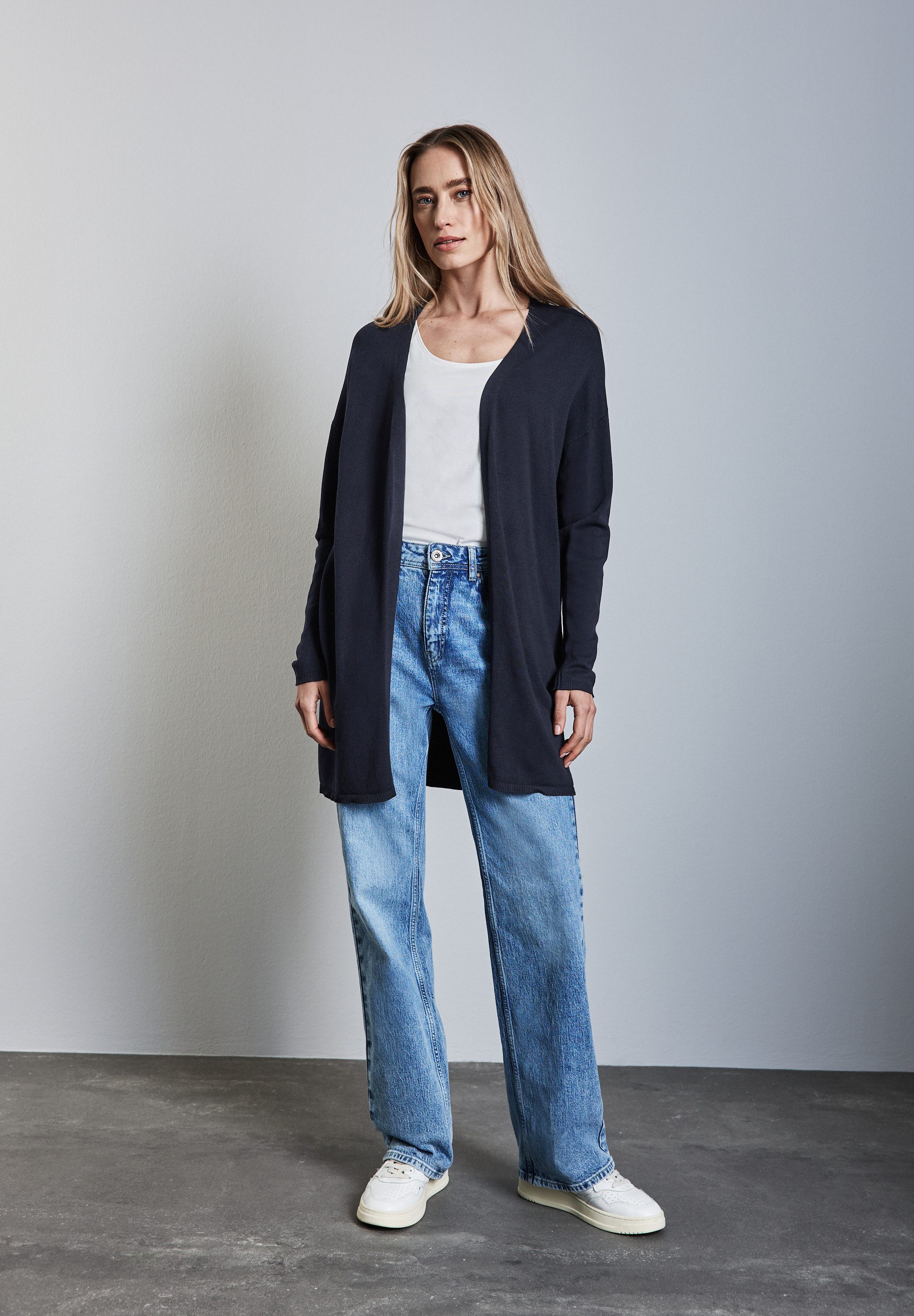 STREET ONE Strickjacke aus softer Viskose