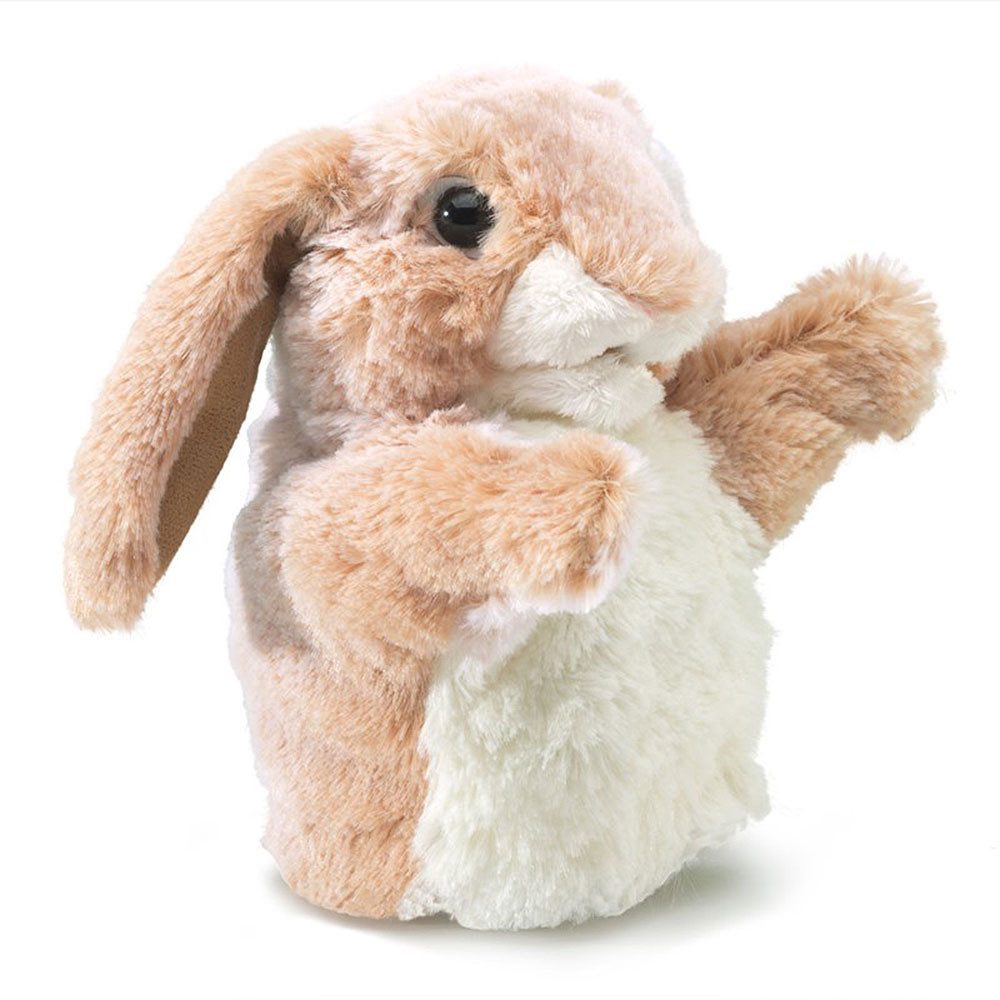 Folkmanis Handpuppen Handpuppe Handpuppe Kleiner Hängeohrhase Folkmanis 2944 (Packung)