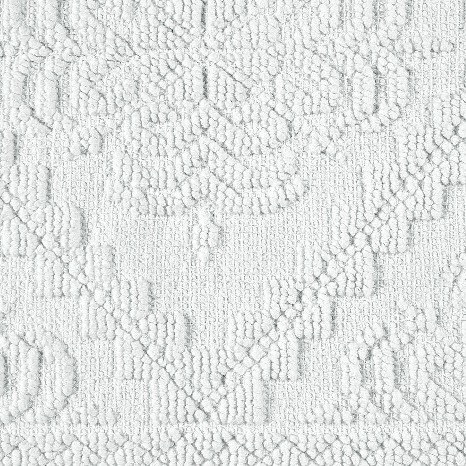 Mirabeau Badematte Badematte Mivorex weiß, Höhe 400 mm, 100% Baumwolle