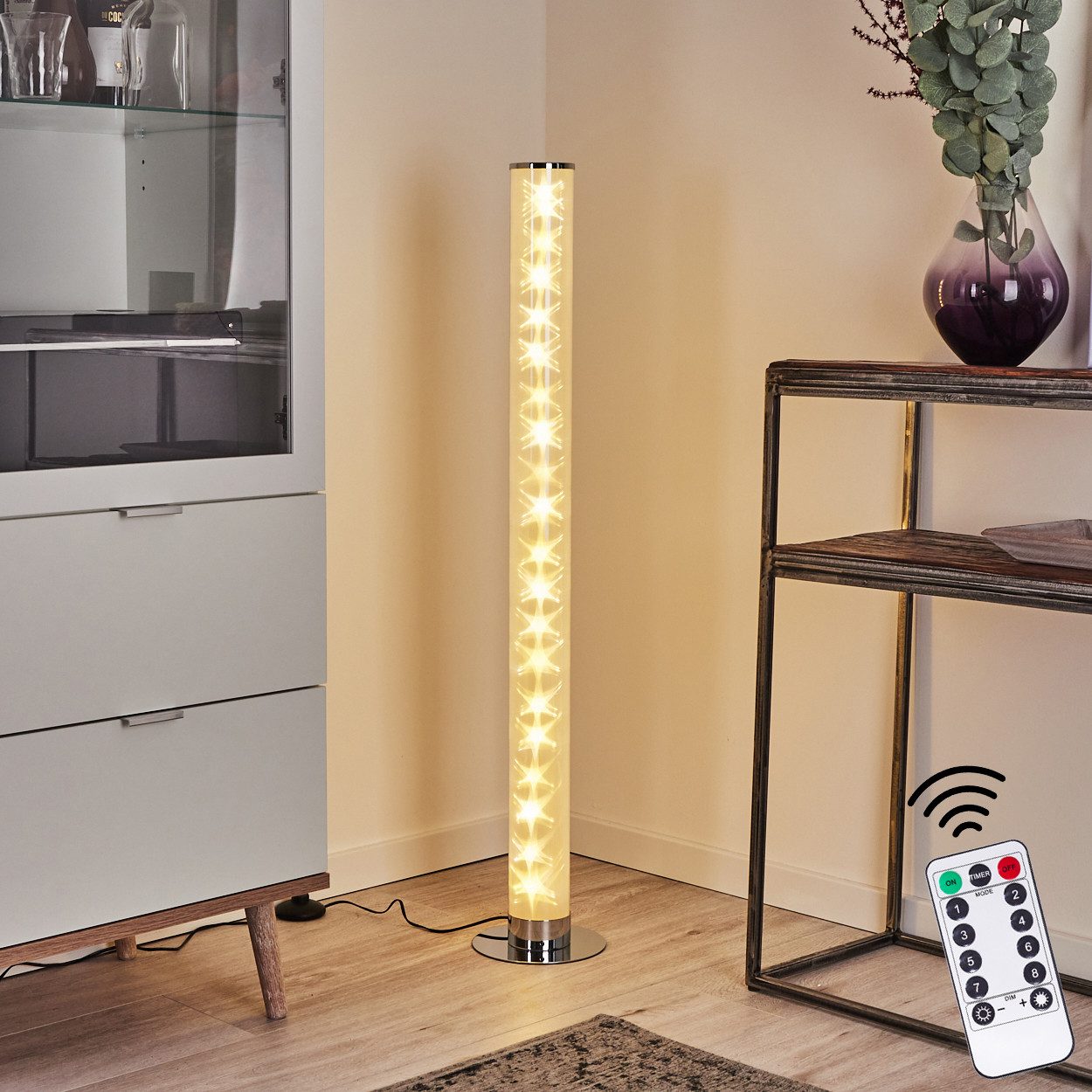 hofstein Stehlampe »Onano« LED Stehleuchte runde günstig online kaufen
