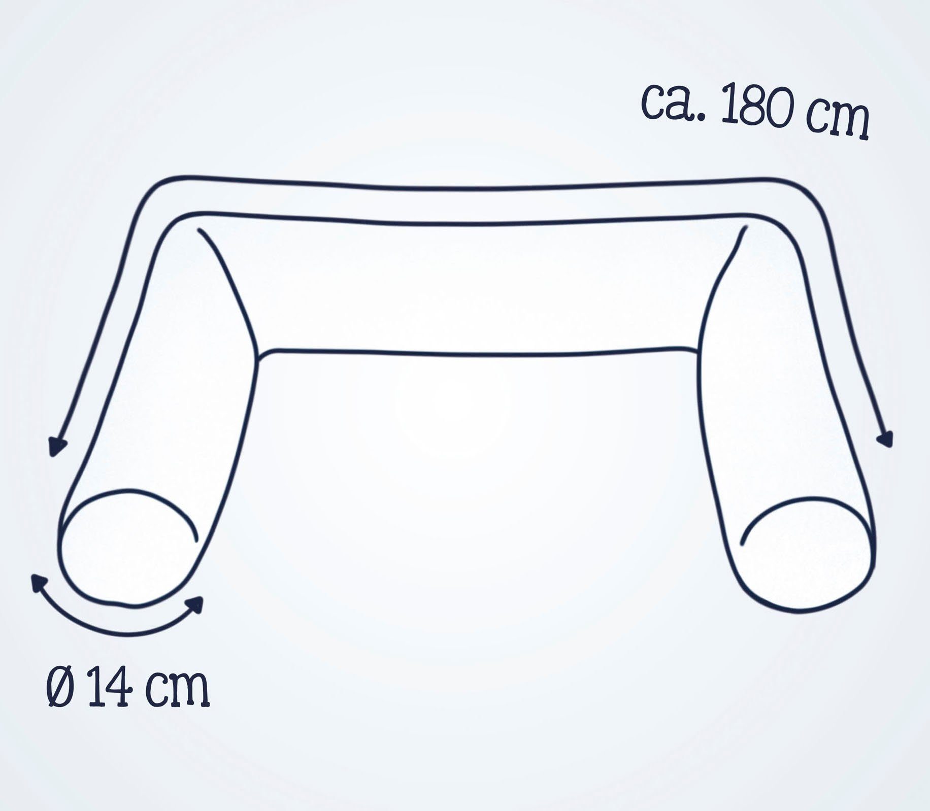 Julius Zöllner Nestchenschlange Musselin, grau, Made in Germany