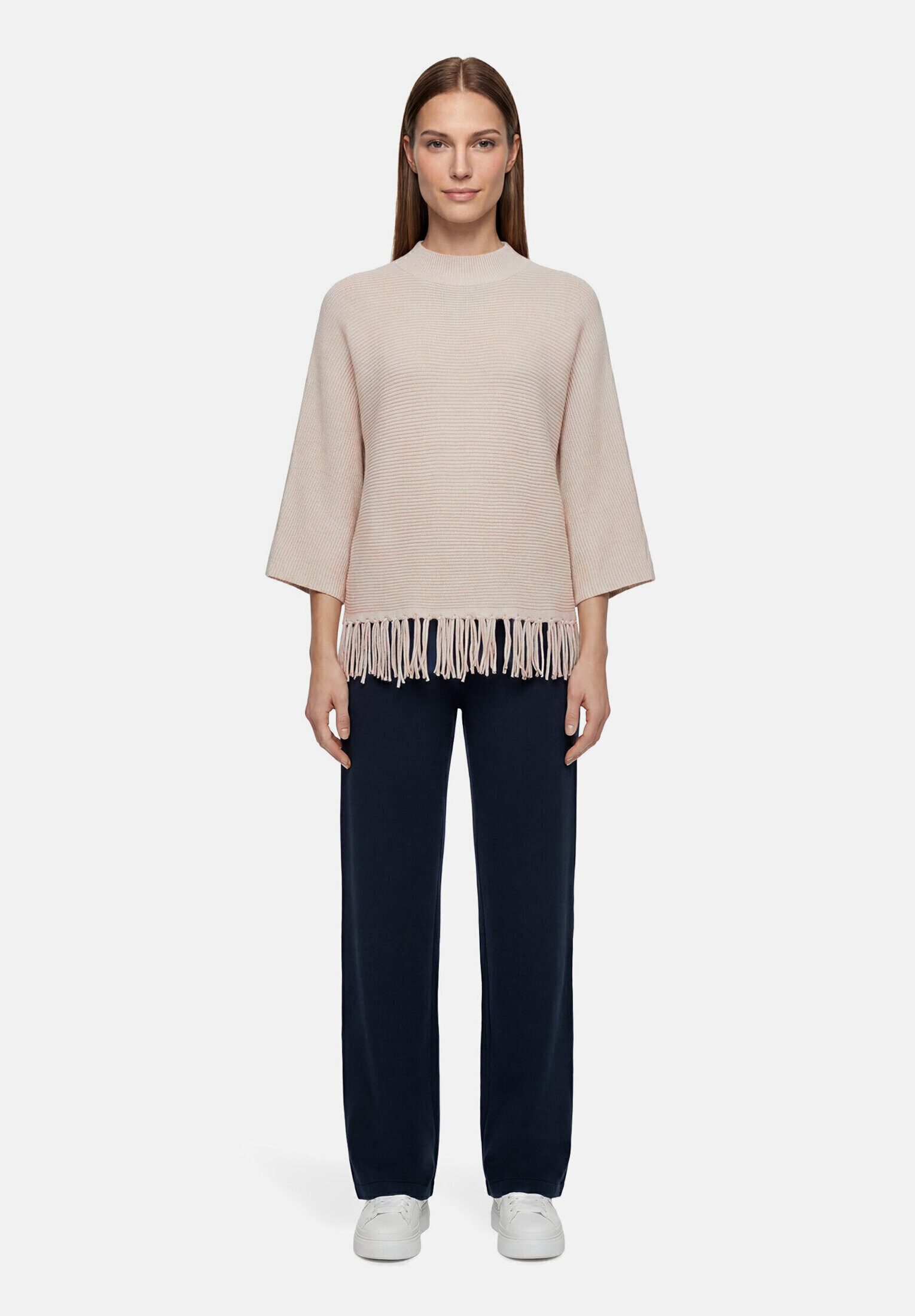 Betty Barclay Strickpullover Damen mit Fledermausärmeln (1-tlg)