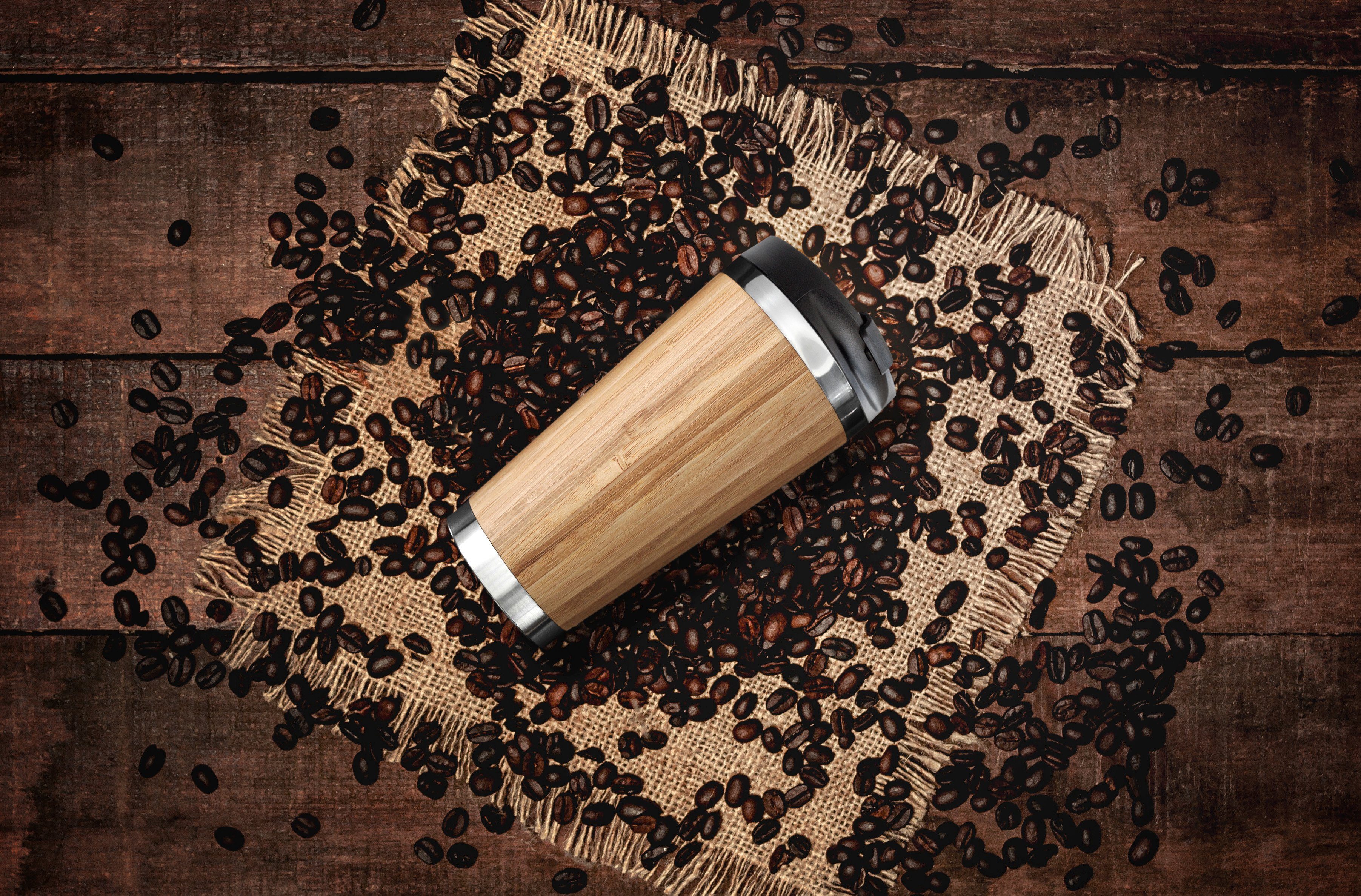 PRECORN Coffee-to-go-Becher »Coffee to go Becher stylisch 450 ml aus  Edelstahl Kaffeebecher to go 100% Auslaufsicher Umweltfreundlich« online  kaufen | OTTO