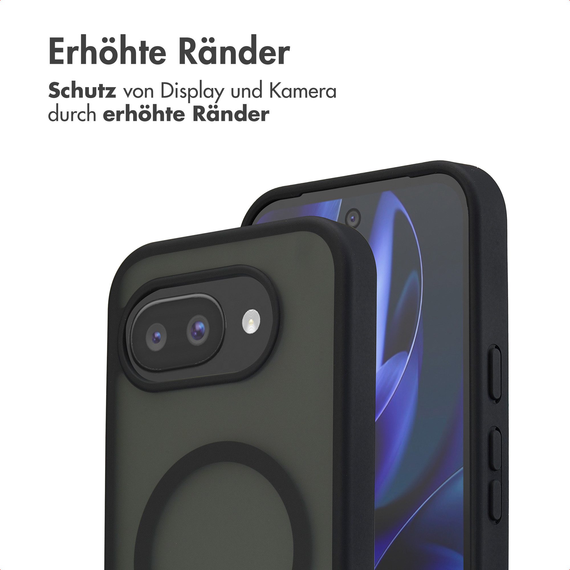 imoshion Backcover imoshion Color Guard Back Cover mit MagSafe Google Pixel 10a - Schwarz