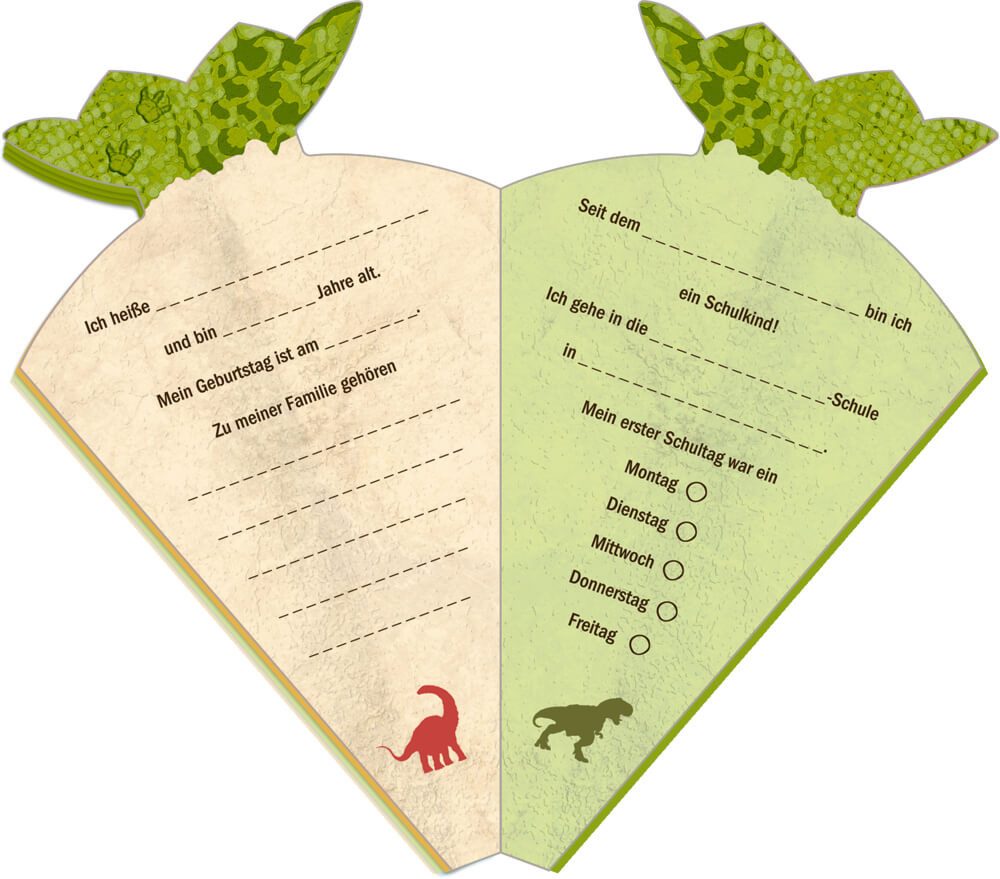 COPPENRATH DIE SPIEGELBURG Schultüte Mini-Schultütenbuch - Viel Sp