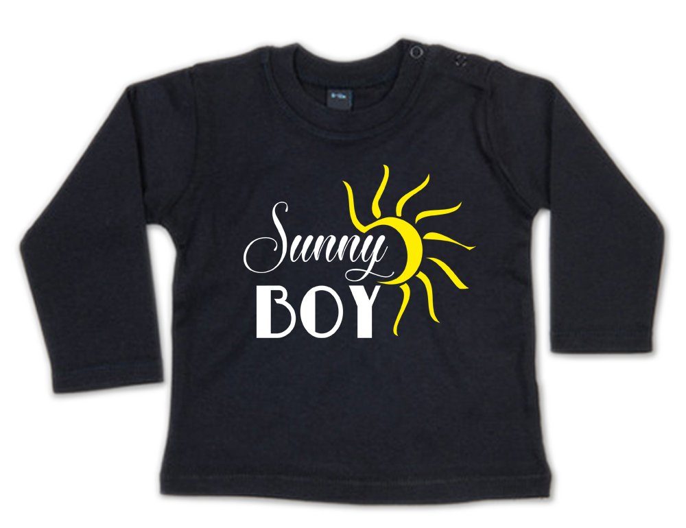 Ggraphics Longsleeve Sunny Boy Baby Sweater, Baby Longsleeve T, mit
