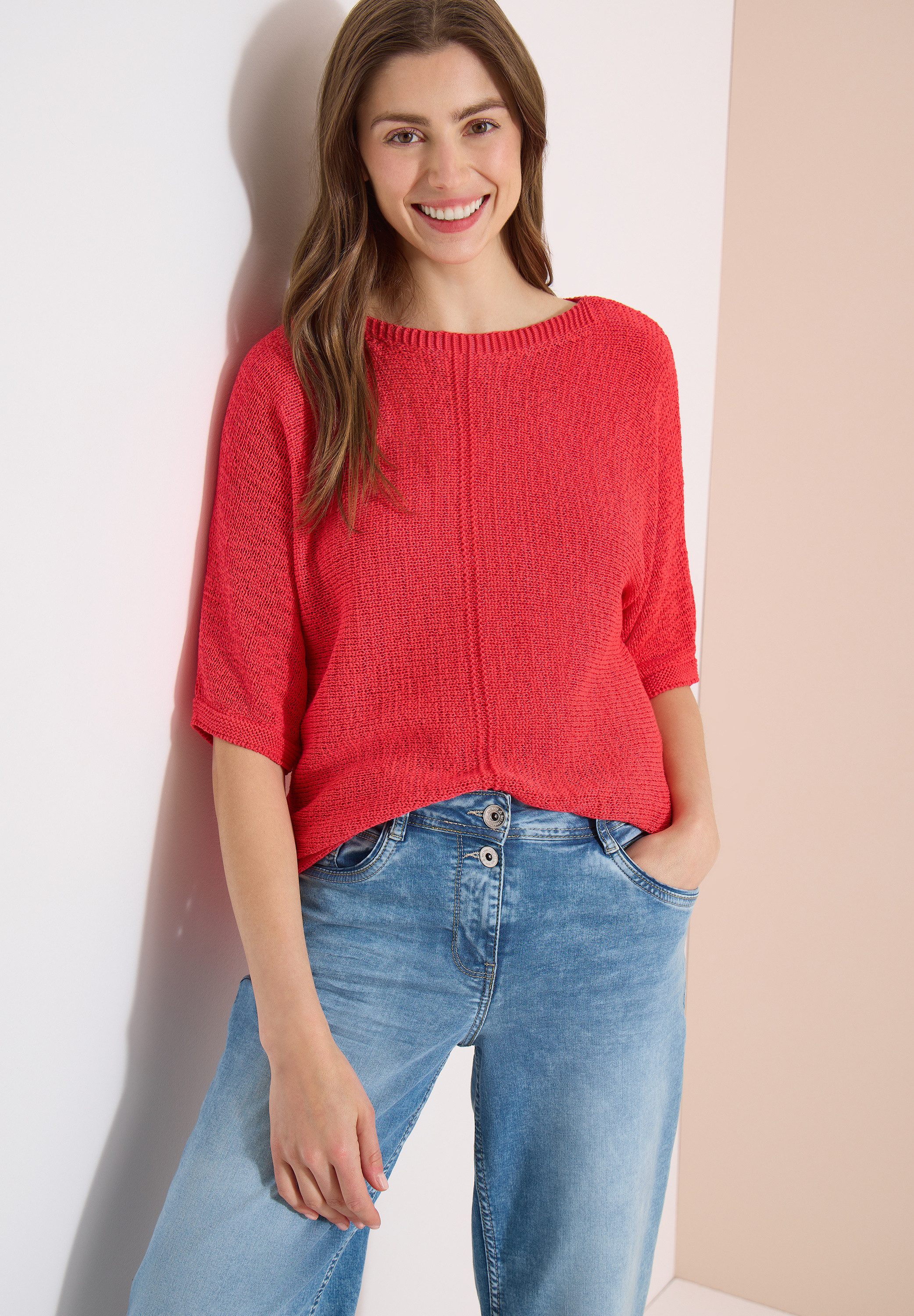 cecil 3/4 Arm-Pullover mit 3/4 Ärmeln