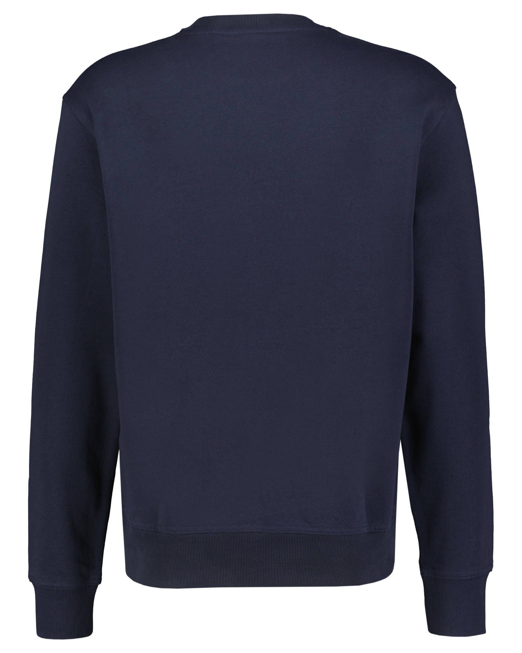 Herren marine Sweatshirt Relaxed Sweatshirt Fit (1-tlg) WEBASICCREW BOSS (52)