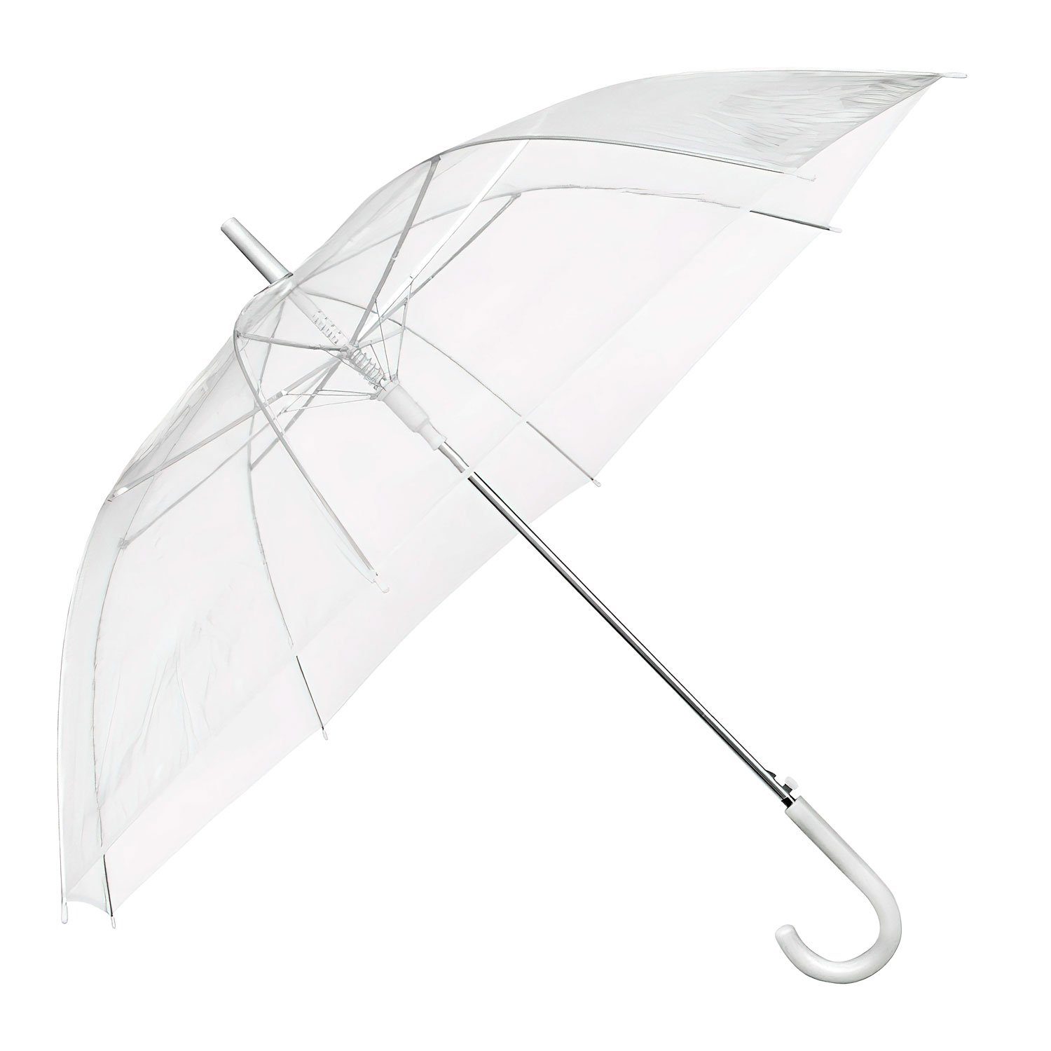 Goods+Gadgets Stockregenschirm, Eleganter Regenschirm in transparent