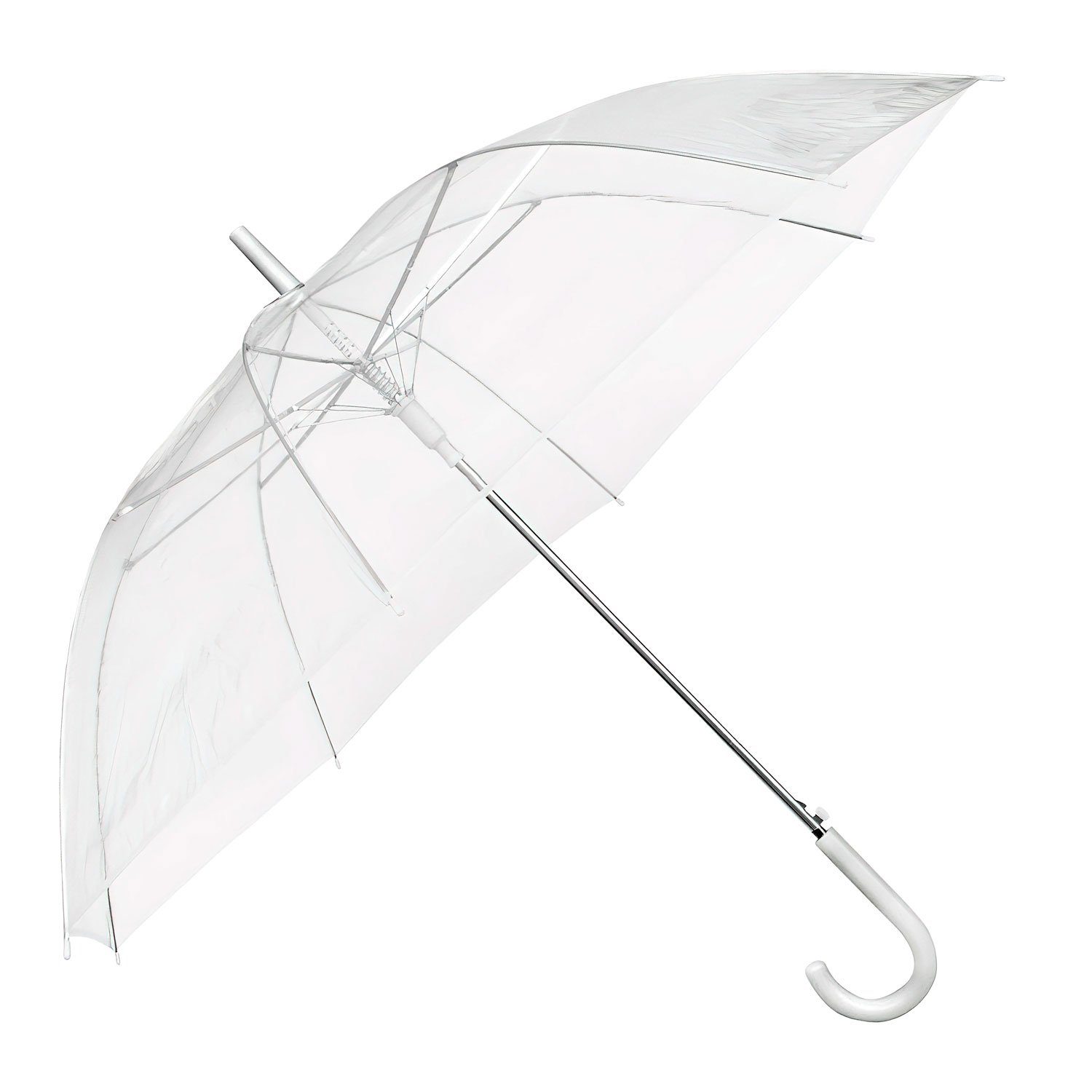 Goods+Gadgets Stockregenschirm, Eleganter Regenschirm in transparent günstig online kaufen