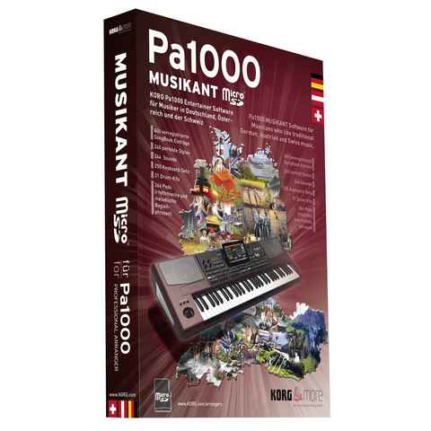 Korg Keyboard, Pa1000 Musikant SD - Zubehör für Keyboards