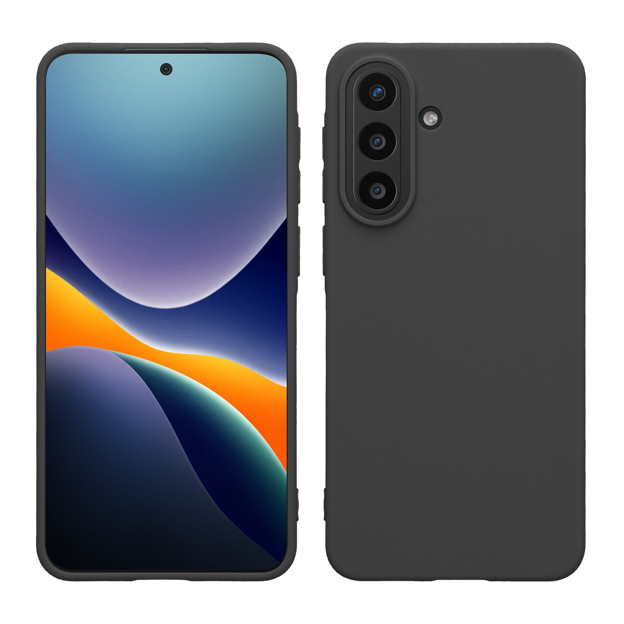 kwmobile Smartphone-Hülle Hülle für Samsung Galaxy A57 5G, Hülle Silikon - Soft Handyhülle - Handy Case Cover