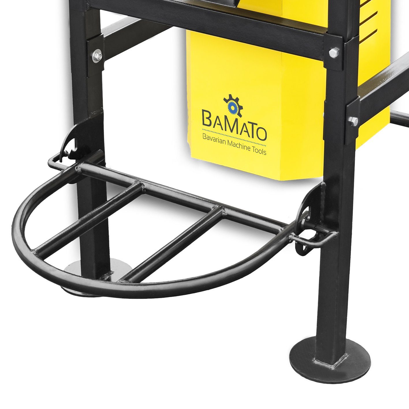 BAMATO Betonmischer BCM-120, (1 St), Wasseranschluss, Sackaufreißer, Zwangsmischer