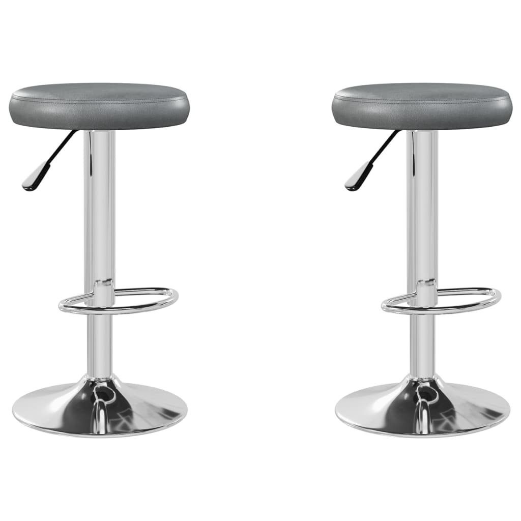 vidaXL Barhocker Barhocker 2 Stk. Grau günstig online kaufen