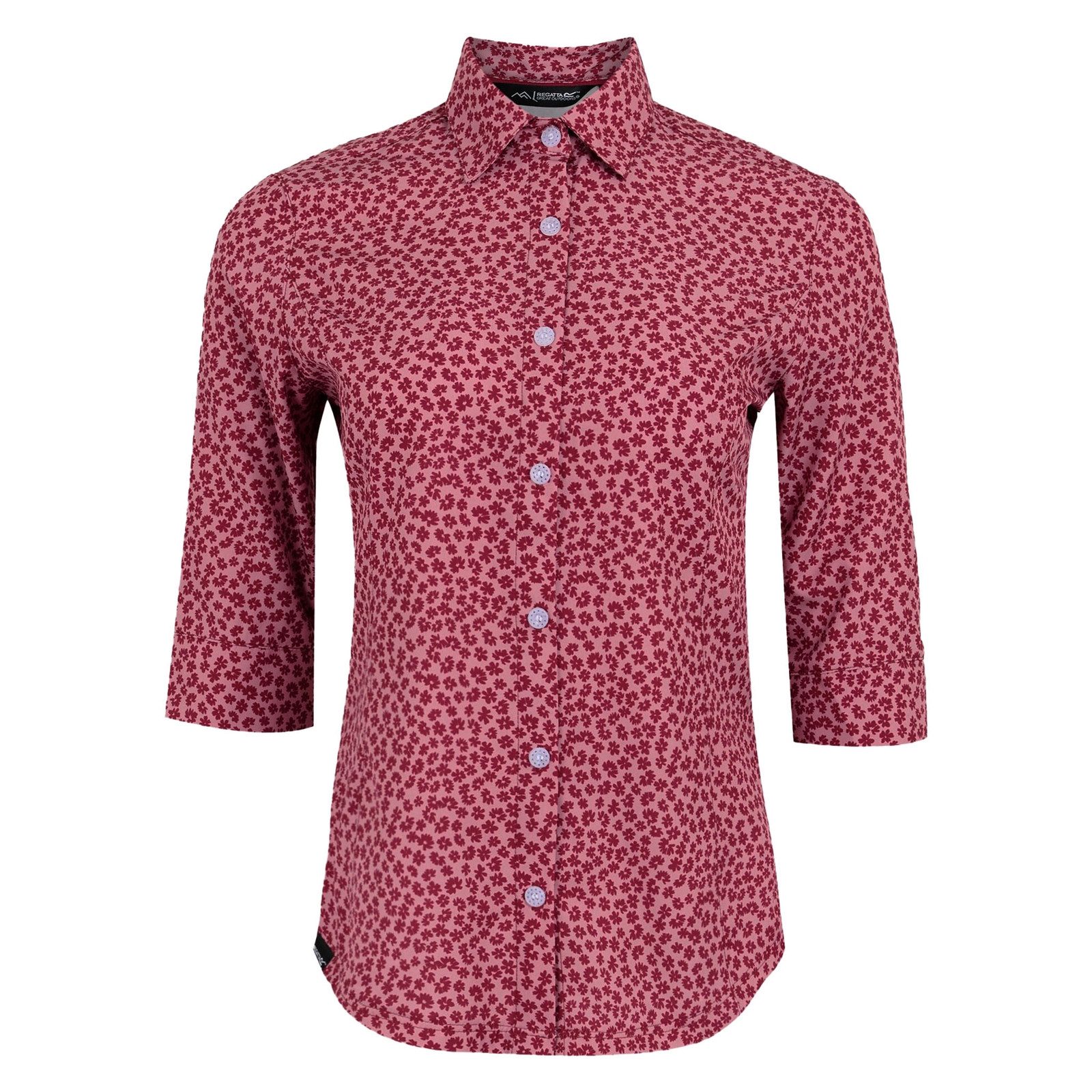 Regatta Blusenshirt Kinnis Bluse mit Musterung