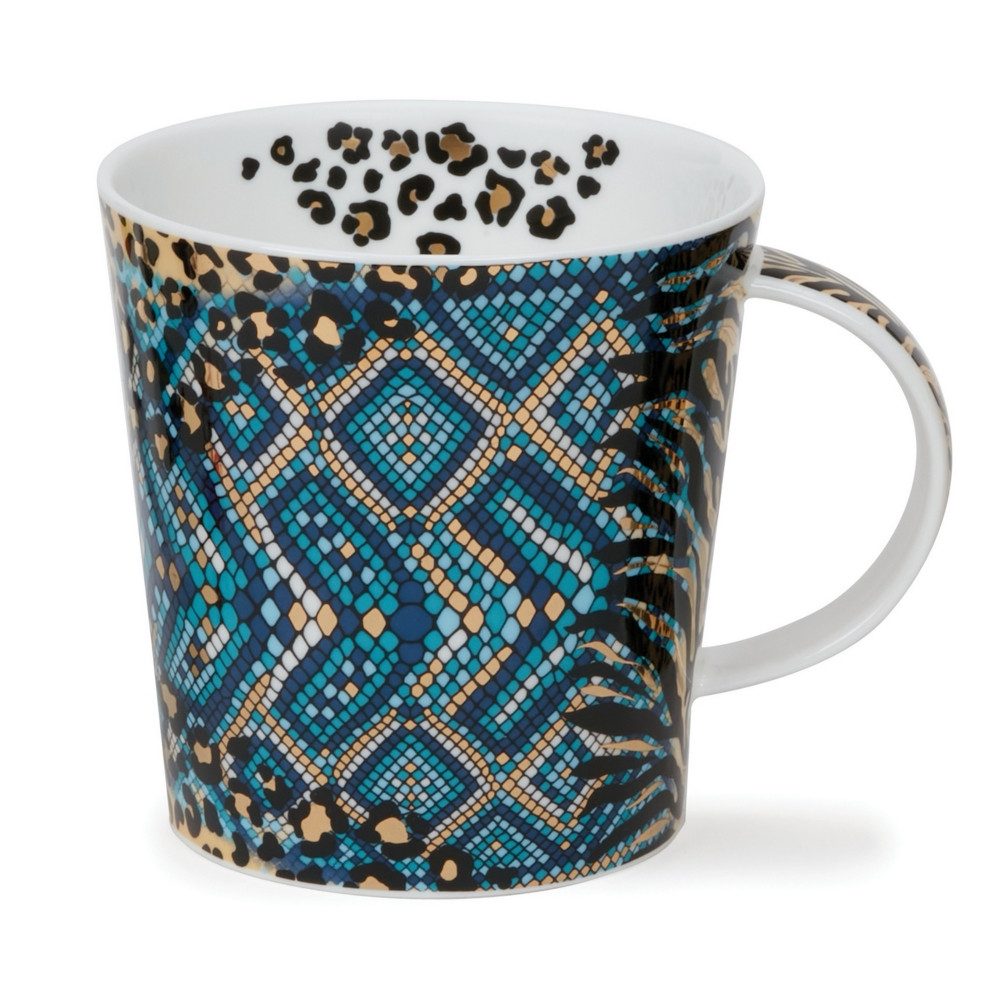 Dunoon Tasse Zambezi blue Cairngorm 0,48 l Fine Bone China, 1-tlg.