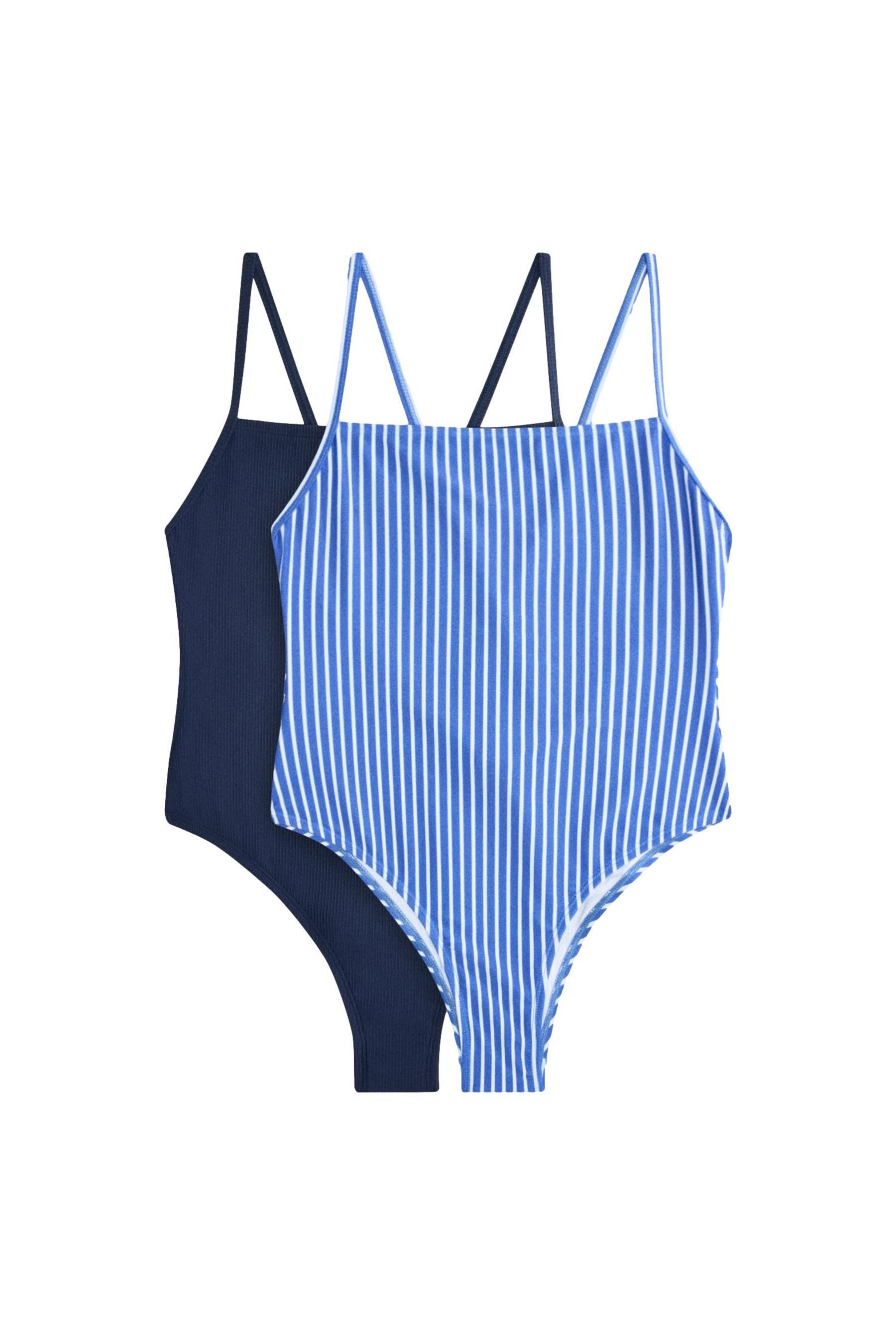 The Set Badeanzug The Set Badeanzug mit Karree-Ausschnitt, 2er-Pack (2-St)