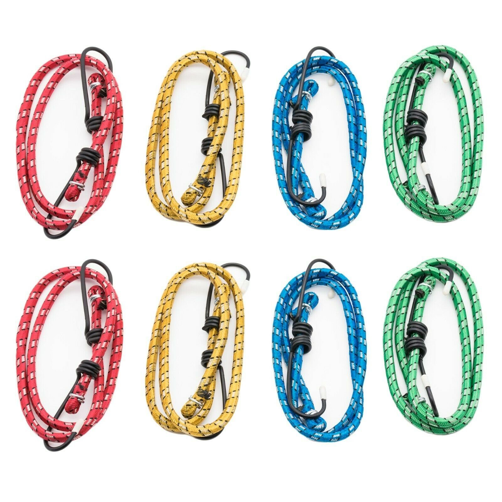 Osma Spanngurt 8x Spanngummi Gepäckspanner Gepäckgummi 75cm (8-St) Spanngurte, Gummispanner, Spannbänder