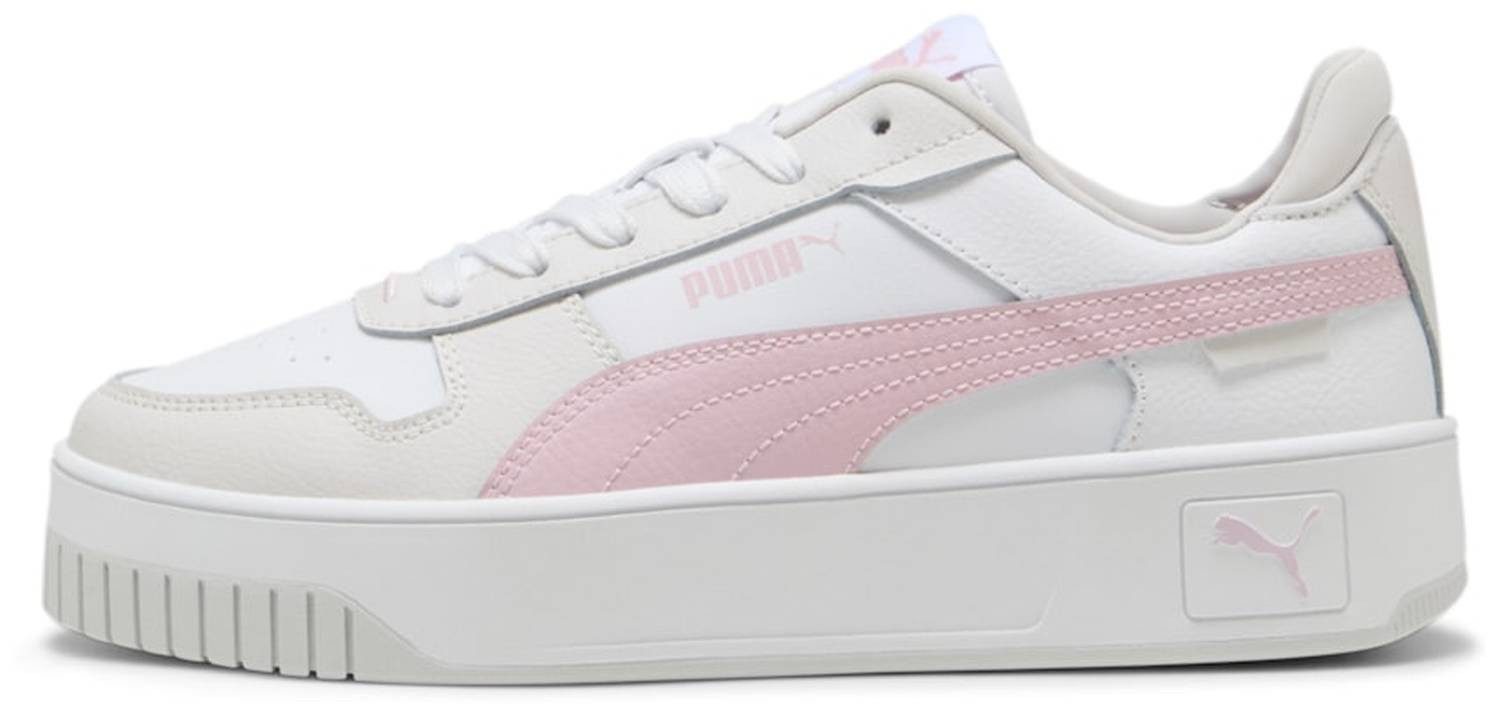 PUMA Puma Carina Street White-Rose Mauve-Feather Gray Sneaker günstig online kaufen