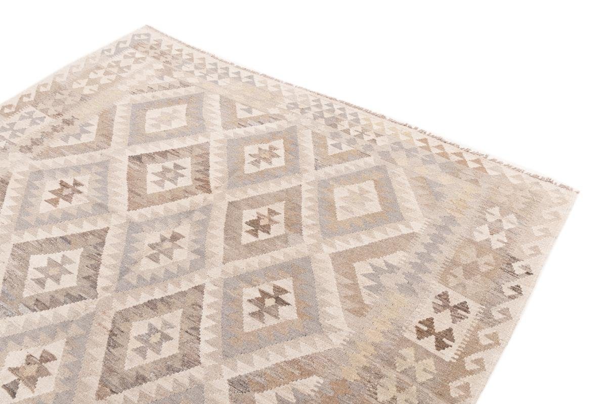 Orientteppich, rechteckig, Kelim Heritage Nain 3 Trading, Höhe: Moderner Afghan 206x295 Handgewebter Orientteppich mm