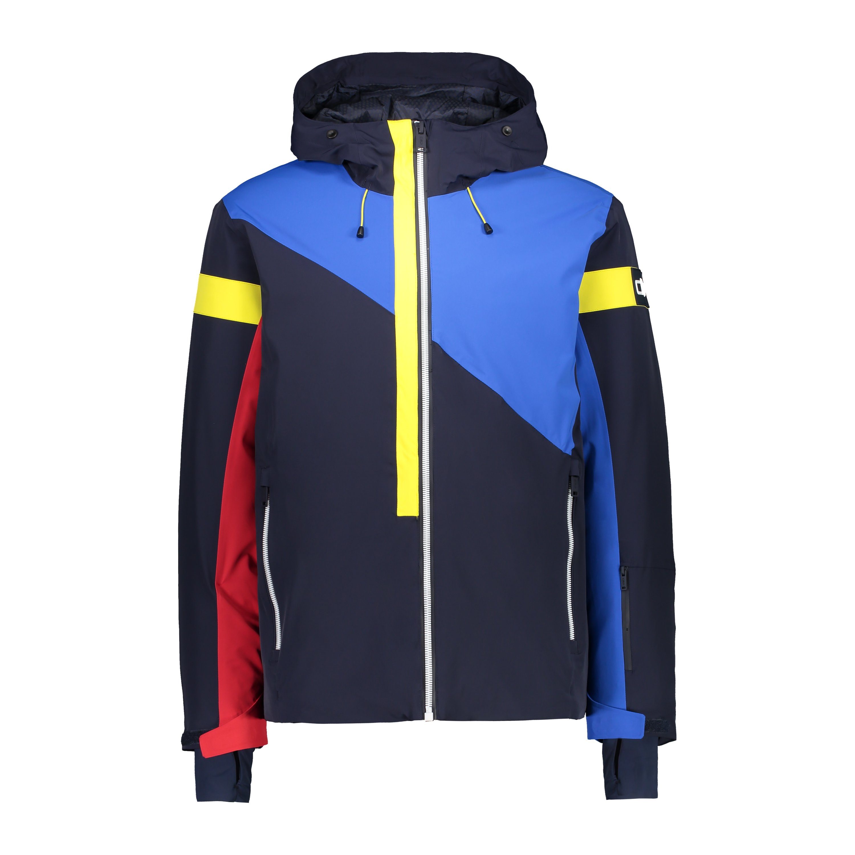 Skijacke MAN JACKET FIX HOOD N950 BLACK BLUE