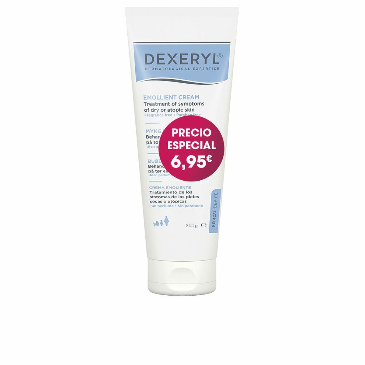 Dexeryl Hautcreme EMOLLIENT CRÈME ""UVP 6,95"" 250 gr