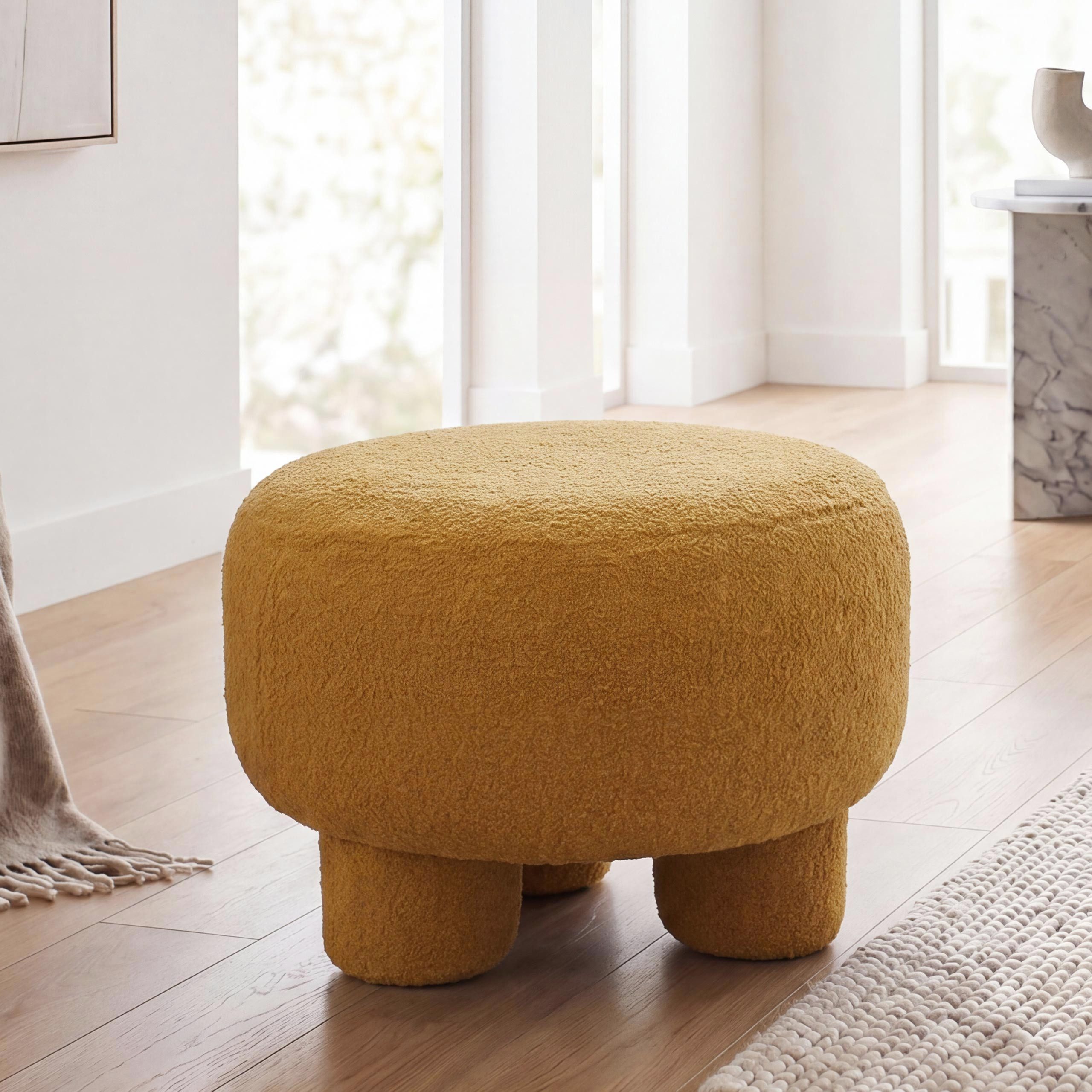 MCW Sitzhocker MCW-Q49, Kompakte Größe – ideal für Wohnzimmer, Schlafzimmer oder Flur