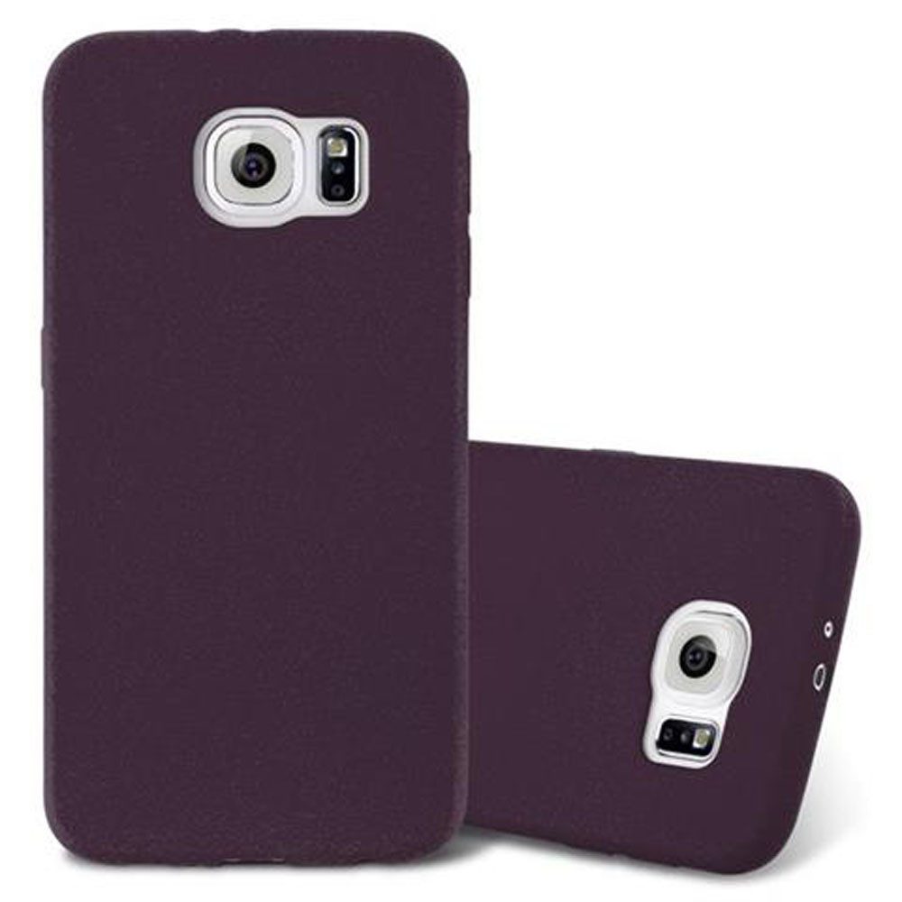 Cadorabo Handyhülle für Samsung Galaxy S6 Hülle Samsung Galaxy S6, Flexible TPU Silikon Handy Schutzhülle - Hülle - ultra slim